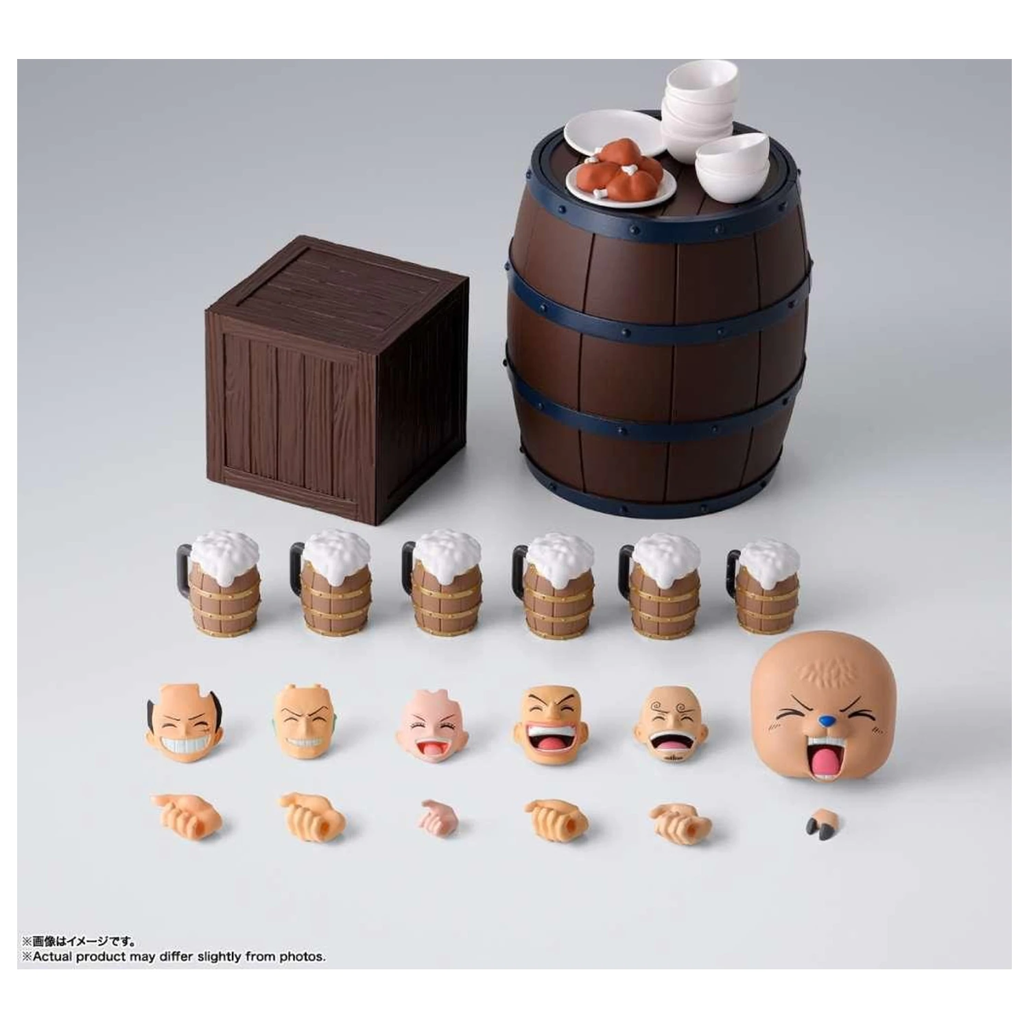 One Piece Party Time dodatek za figuro pack S.H. Figuarts fotografija izdelka