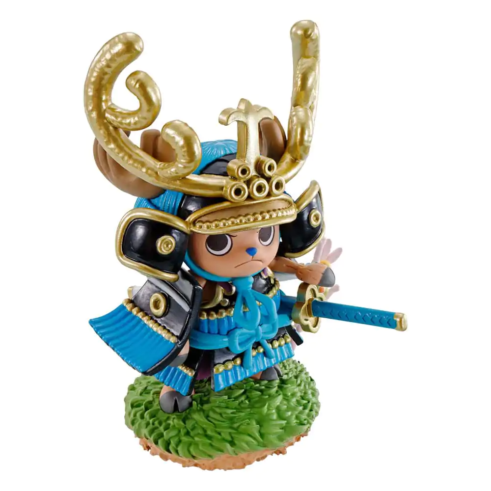 One Piece Petitrama PVC Mini Kip Logbox Re Birth Wanokuni Vol. 2 Set 9 cm fotografija izdelka
