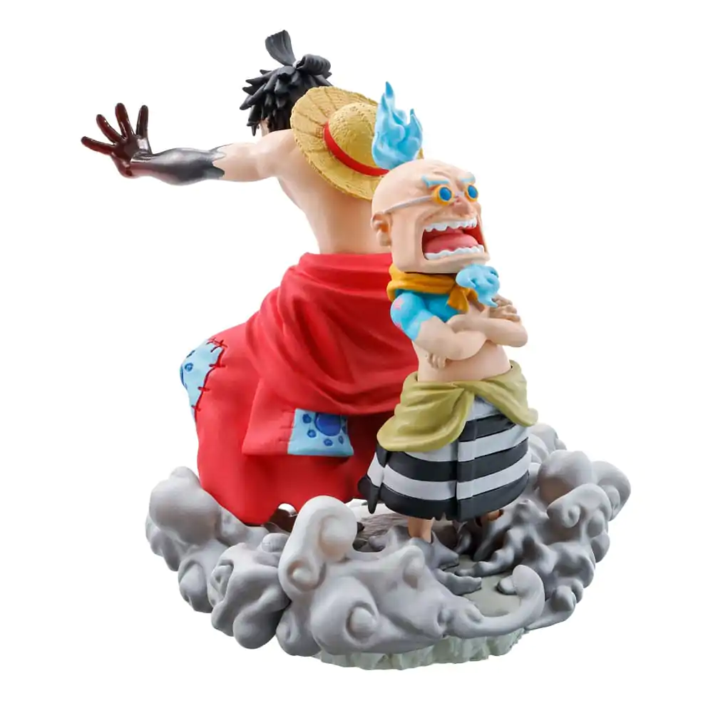 One Piece Petitrama PVC Mini Kip Logbox Re Birth Wanokuni Vol. 2 Set 9 cm fotografija izdelka