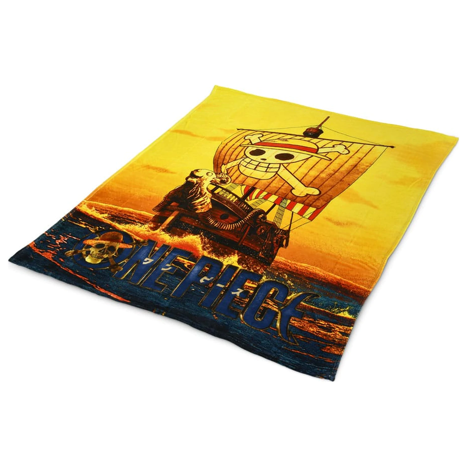 One Piece udobna odeja Portal Flying Lamb 180 x 200 cm fotografija izdelka