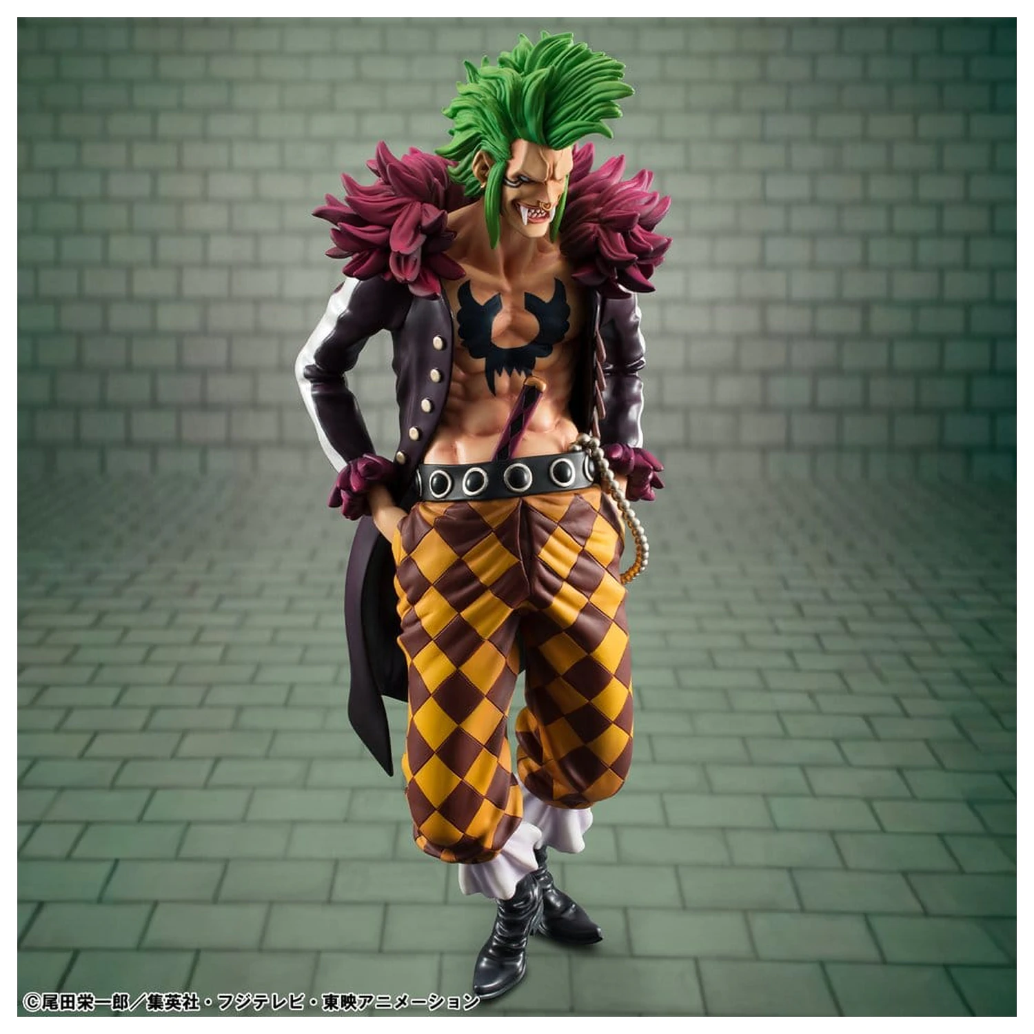 One Piece Portrait.Of.Pirates "Limited Edition" PVC Figura Bartolomeo the Cannibal (Limited Repeat) fotografija izdelka