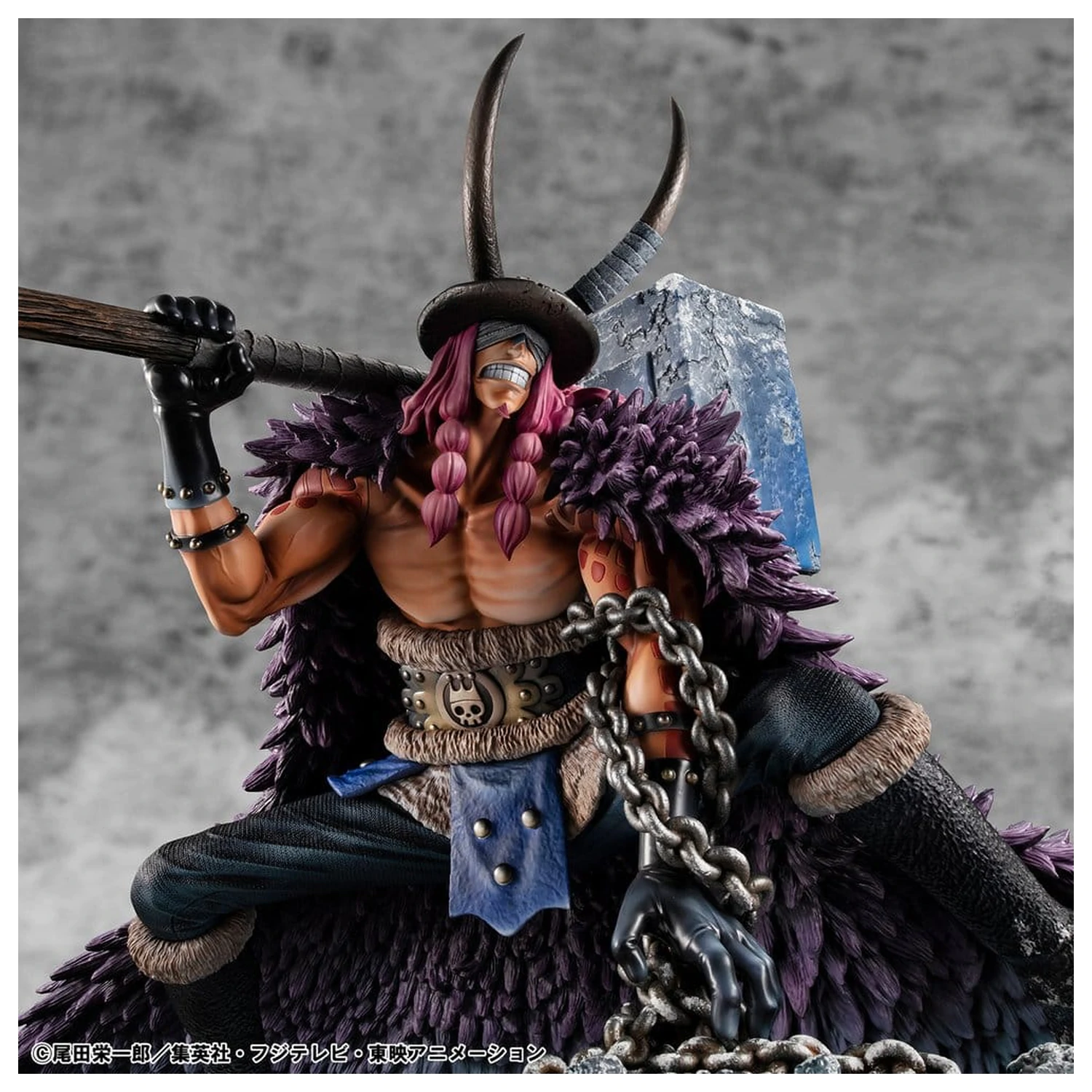 One Piece Portrait.Of.Pirates "ELB-MAXIMUM" PVC figura Loki 31 cm fotografija izdelka
