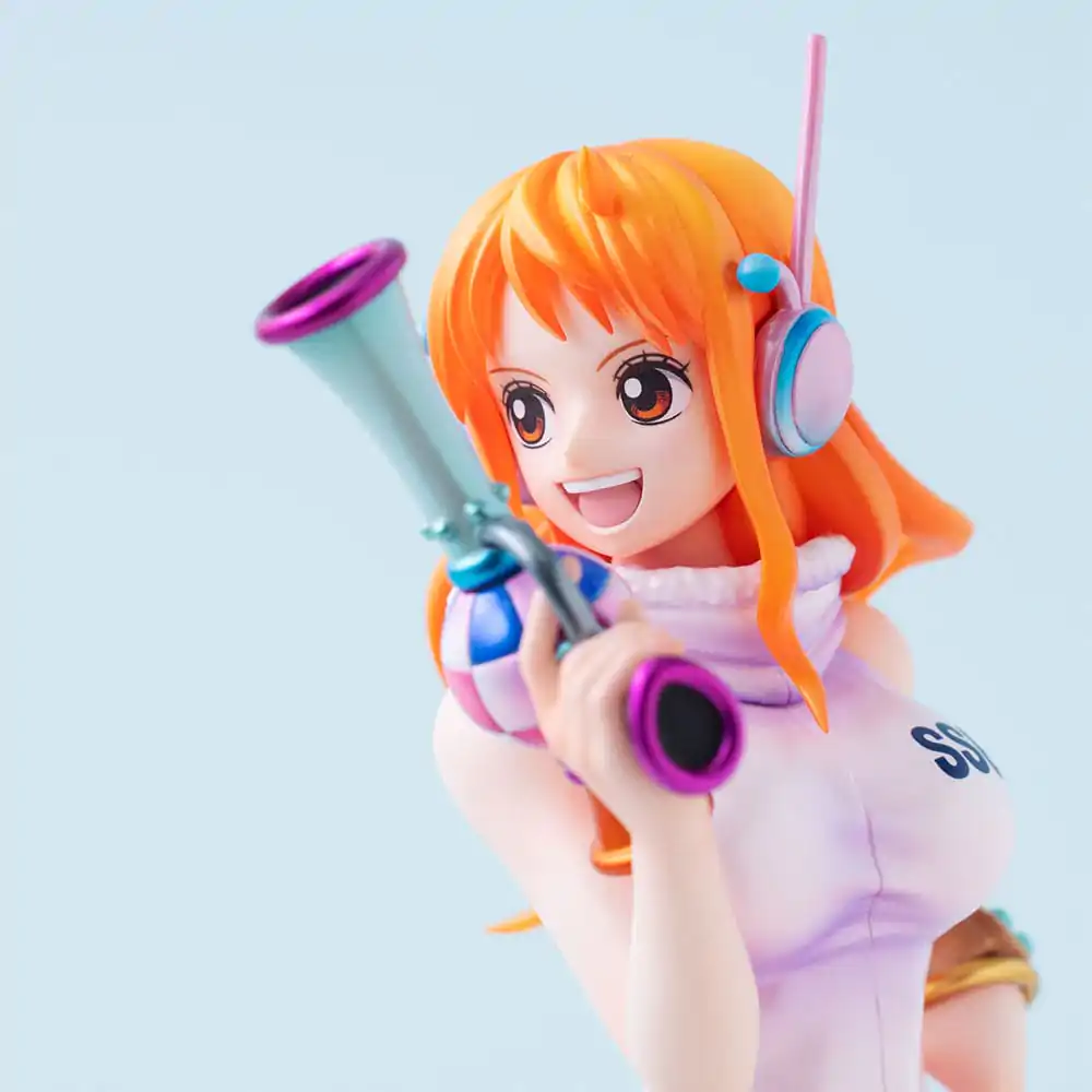 One Piece Portrait Of Pirates PVC Kip Nami Evolutionary History 25 cm fotografija izdelka