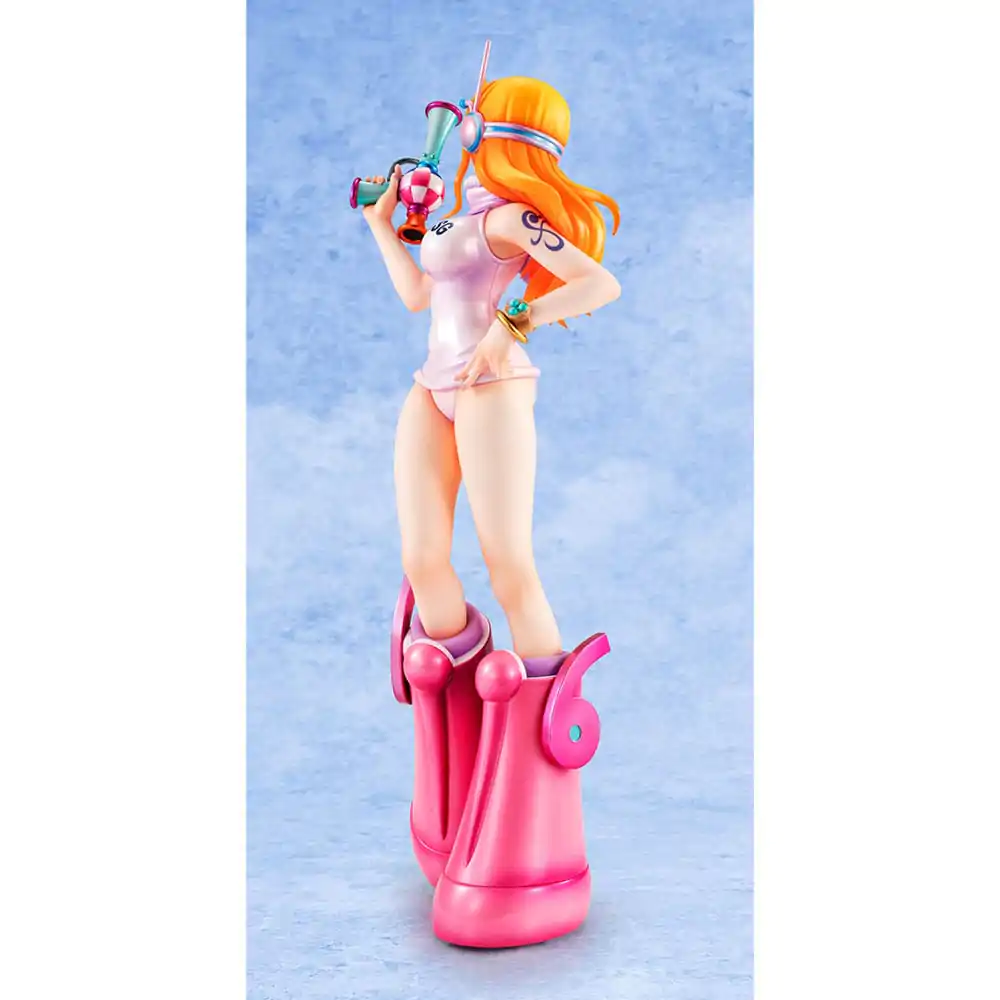 One Piece Portrait Of Pirates PVC Kip Nami Evolutionary History 25 cm fotografija izdelka