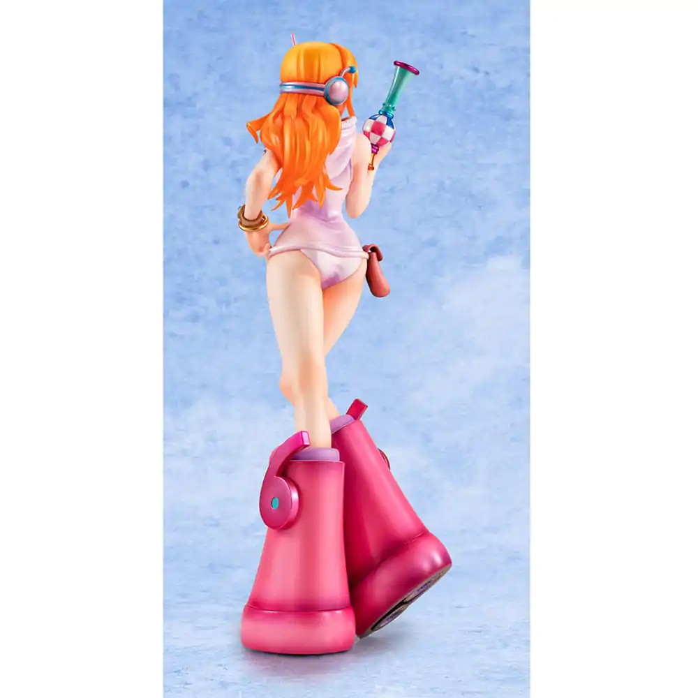 One Piece Portrait Of Pirates PVC Kip Nami Evolutionary History 25 cm fotografija izdelka