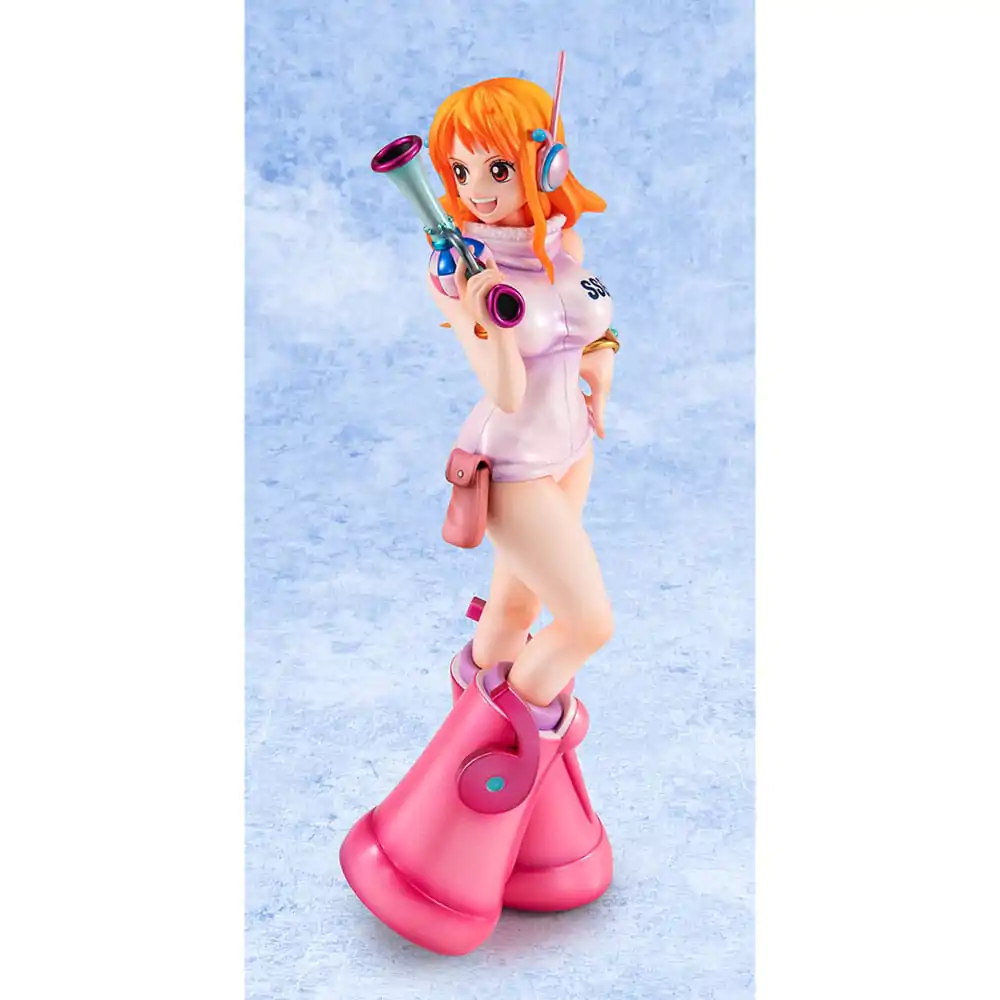 One Piece Portrait Of Pirates PVC Kip Nami Evolutionary History 25 cm fotografija izdelka