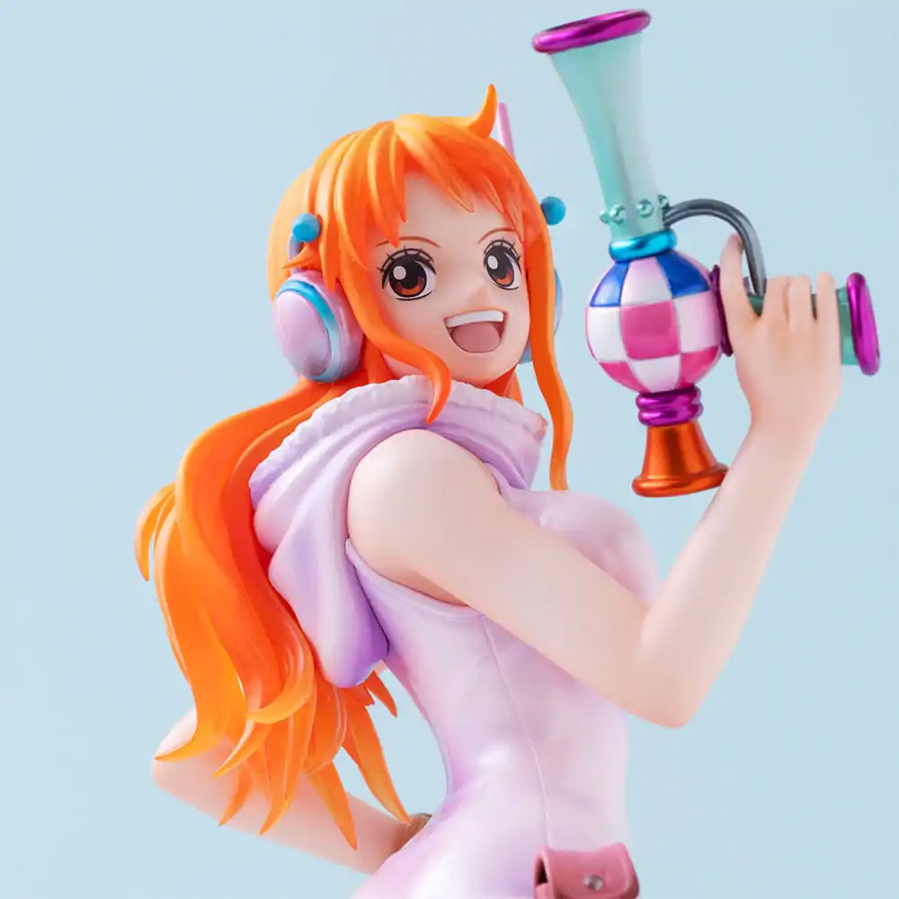 One Piece Portrait Of Pirates PVC Kip Nami Evolutionary History 25 cm fotografija izdelka