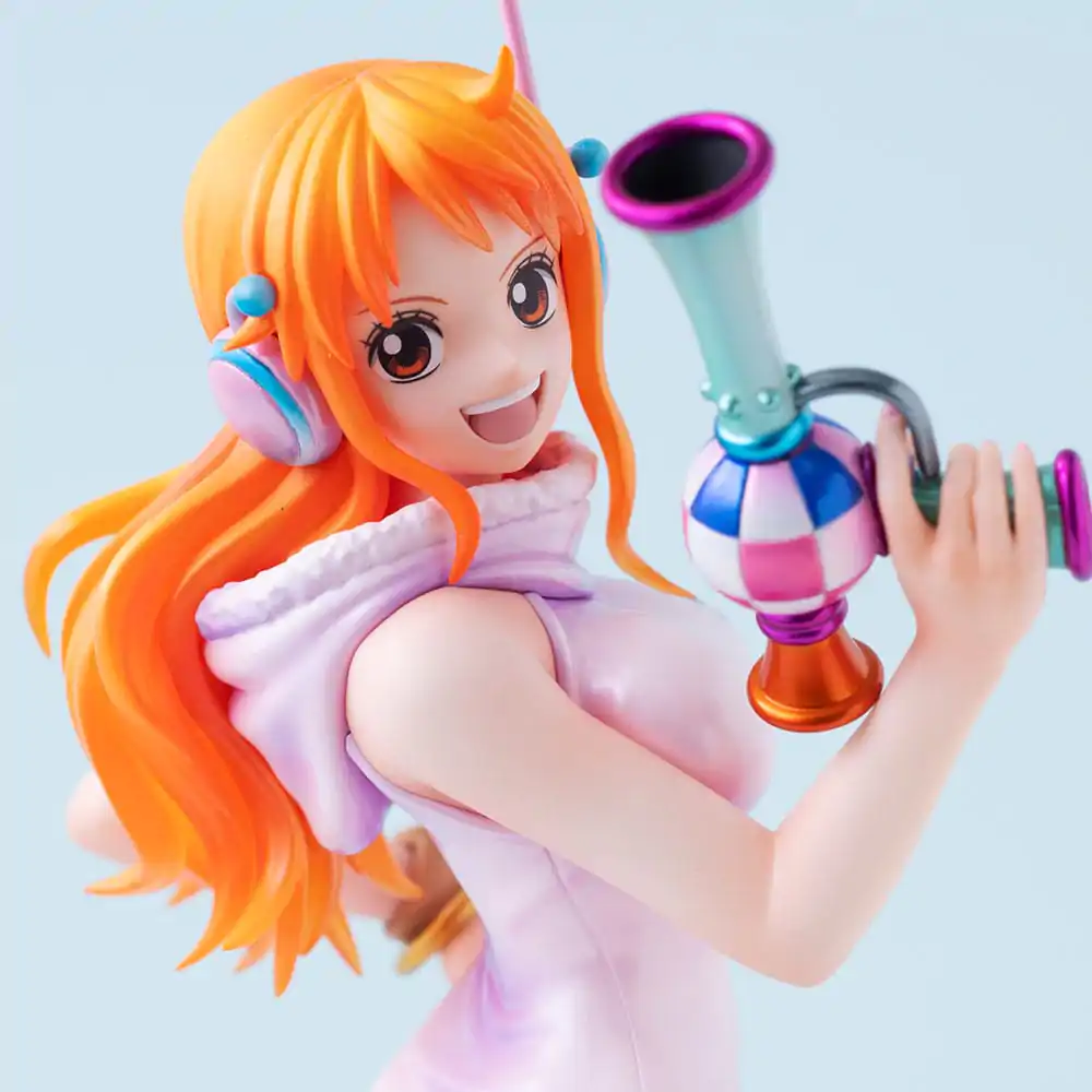 One Piece Portrait Of Pirates PVC Kip Nami Evolutionary History 25 cm fotografija izdelka