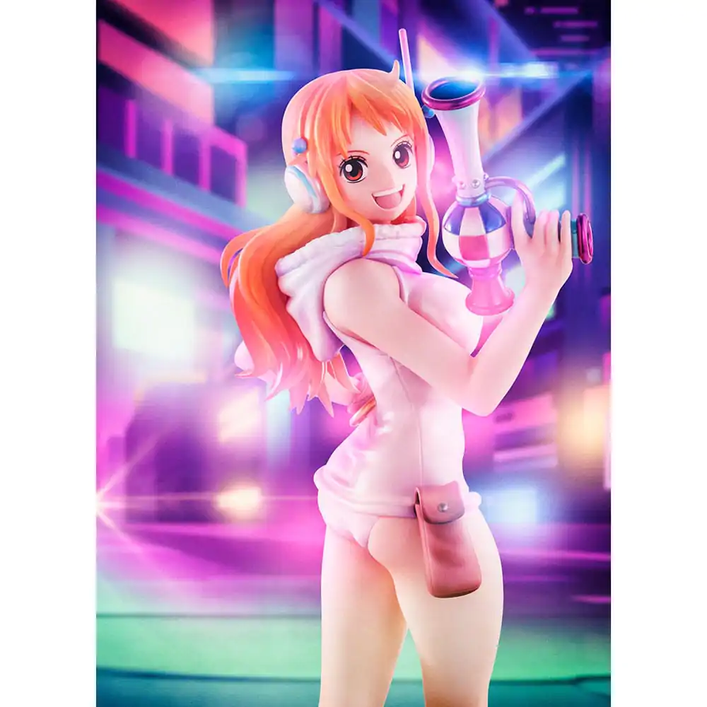 One Piece Portrait Of Pirates PVC Kip Nami Evolutionary History 25 cm fotografija izdelka