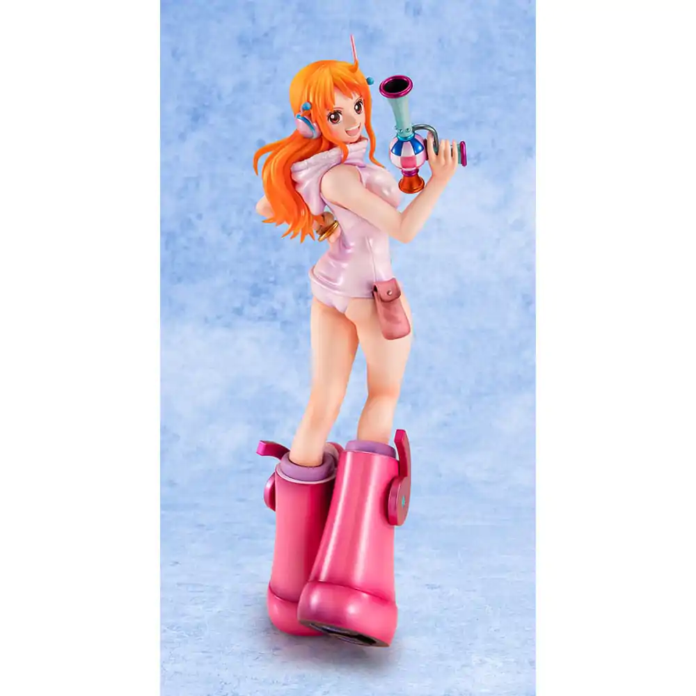 One Piece Portrait Of Pirates PVC Kip Nami Evolutionary History 25 cm fotografija izdelka