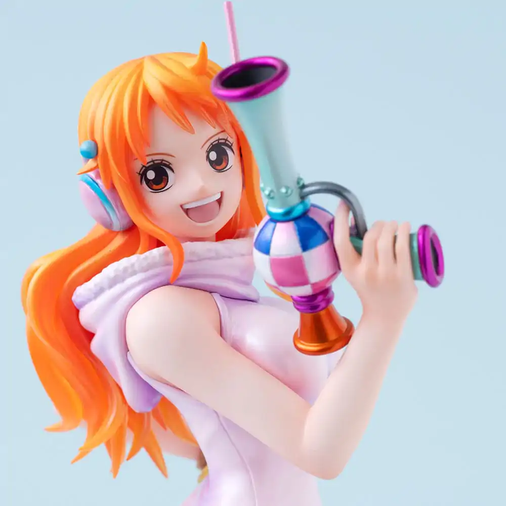 One Piece Portrait Of Pirates PVC Kip Nami Evolutionary History 25 cm fotografija izdelka