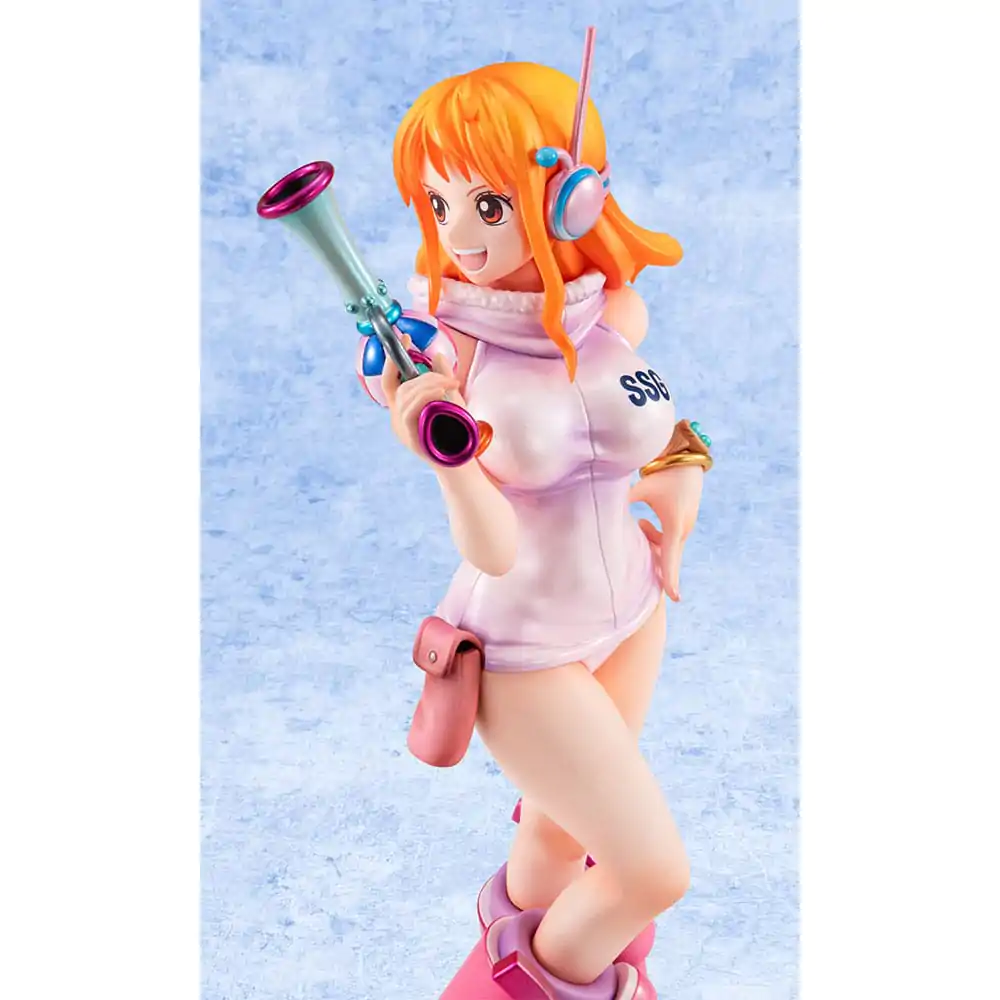 One Piece Portrait Of Pirates PVC Kip Nami Evolutionary History 25 cm fotografija izdelka