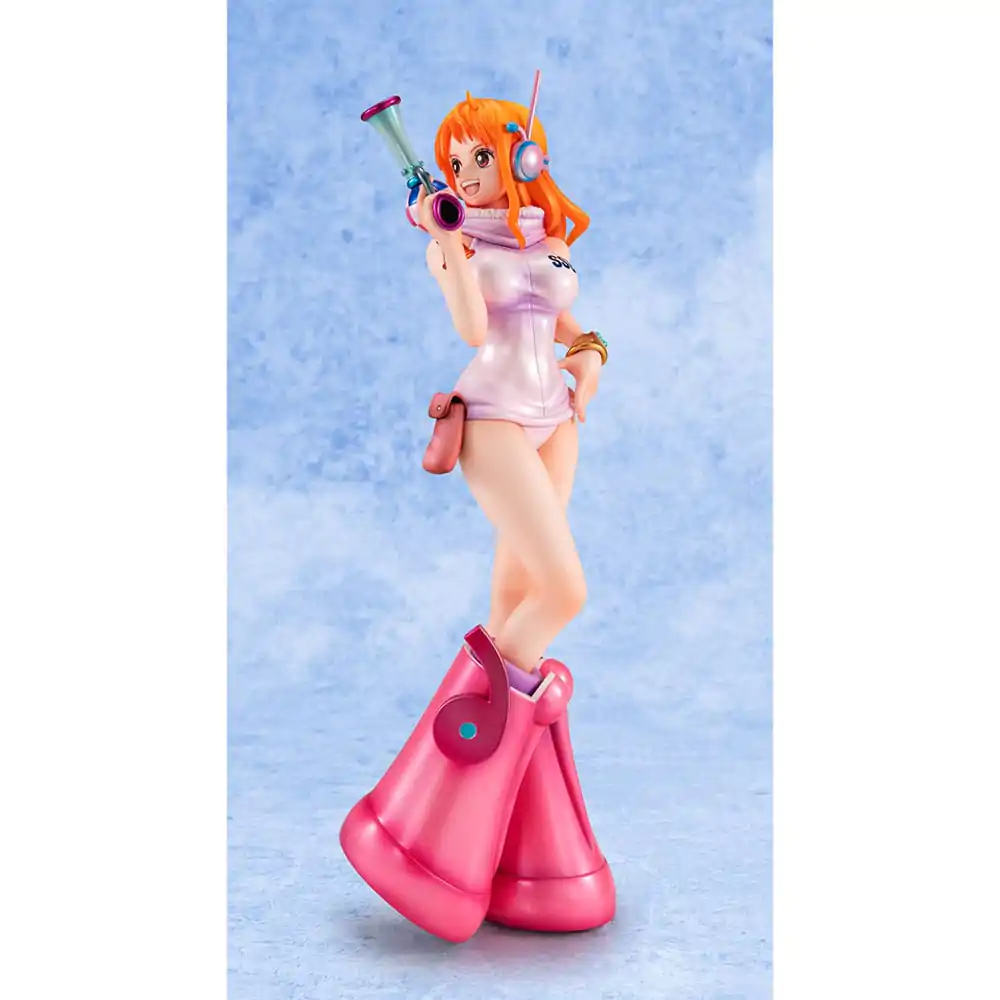 One Piece Portrait Of Pirates PVC Kip Nami Evolutionary History 25 cm fotografija izdelka