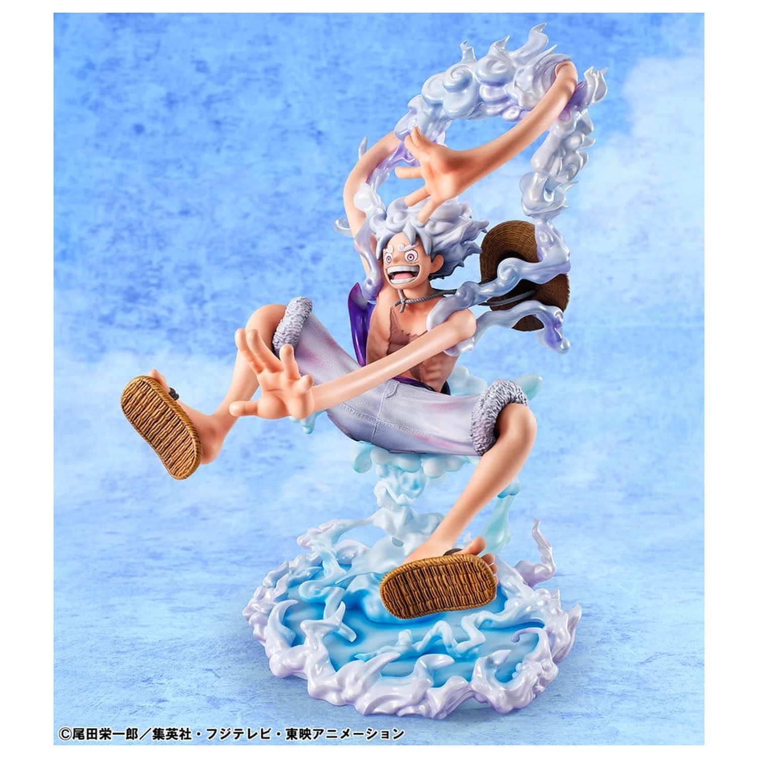 One Piece Portrait.Of.Pirates PVC figura "Evolutionary History" Monkey D. Luffy "Gear Fifth" 26 cm fotografija izdelka
