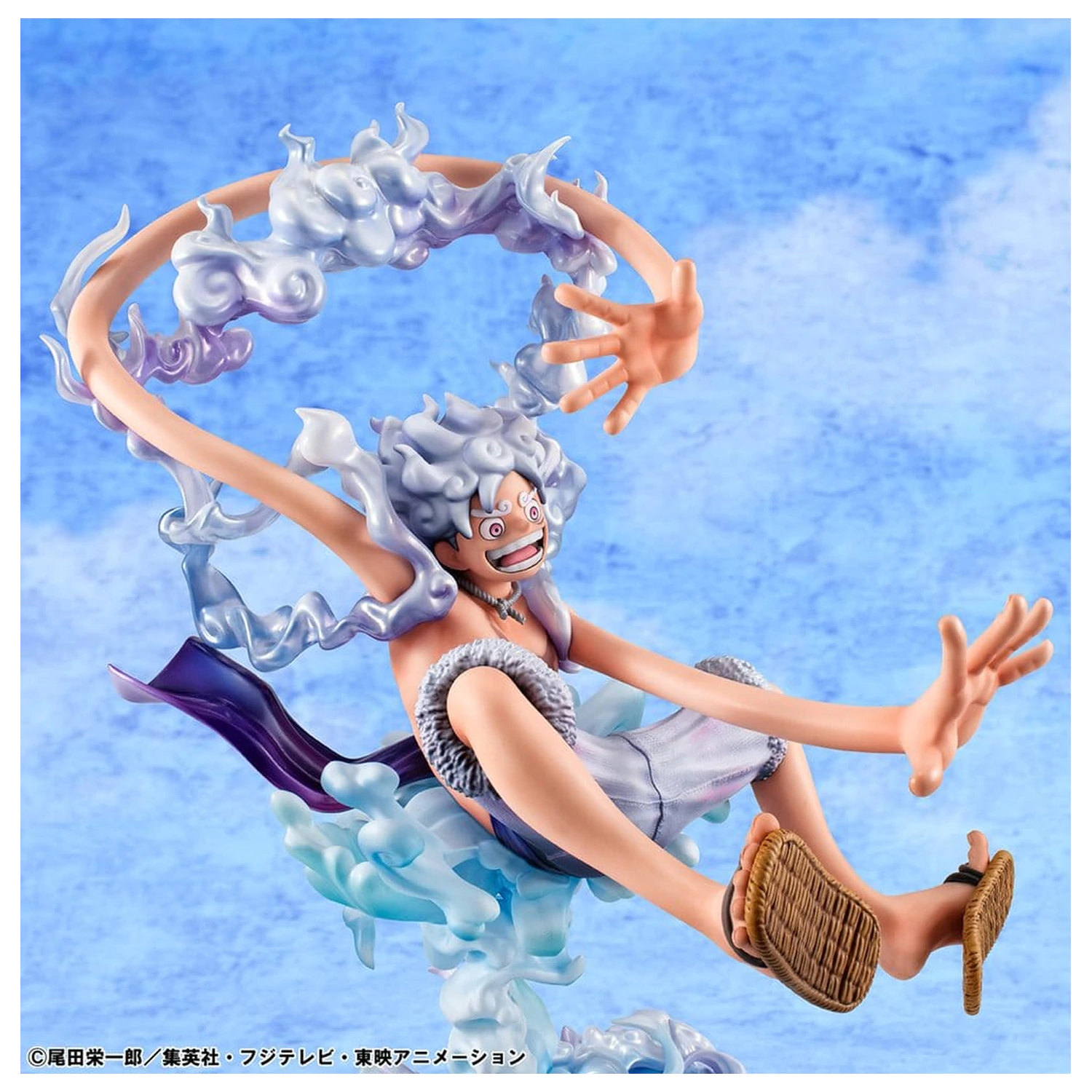 One Piece Portrait.Of.Pirates PVC figura "Evolutionary History" Monkey D. Luffy "Gear Fifth" 26 cm fotografija izdelka