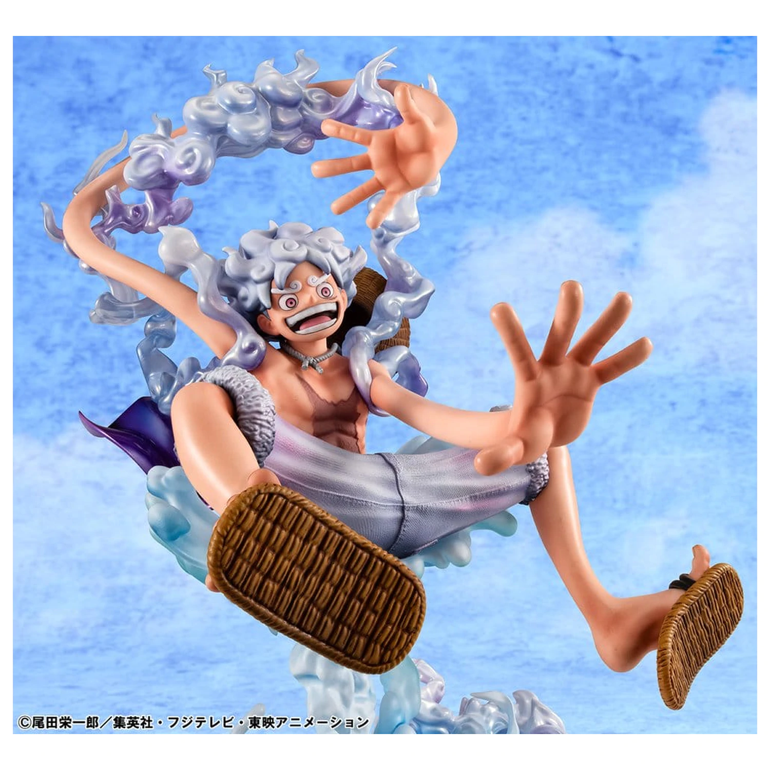 One Piece Portrait.Of.Pirates PVC figura "Evolutionary History" Monkey D. Luffy "Gear Fifth" 26 cm fotografija izdelka