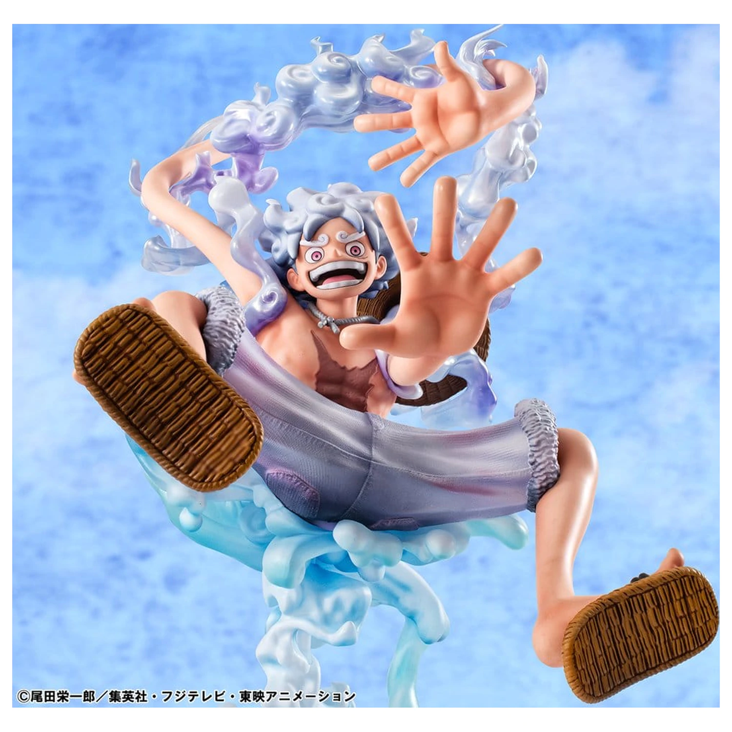 One Piece Portrait.Of.Pirates PVC figura "Evolutionary History" Monkey D. Luffy "Gear Fifth" 26 cm fotografija izdelka