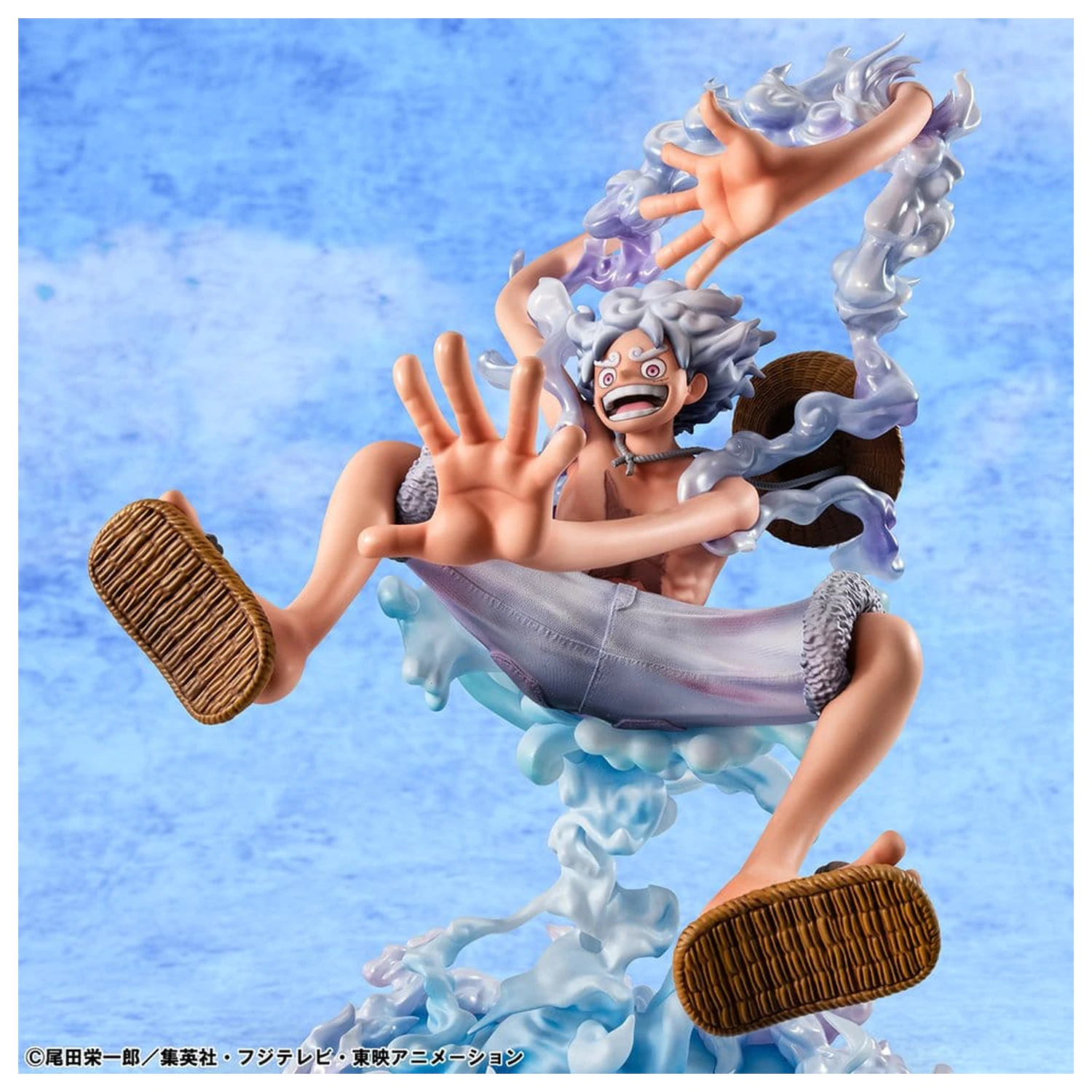 One Piece Portrait.Of.Pirates PVC figura "Evolutionary History" Monkey D. Luffy "Gear Fifth" 26 cm fotografija izdelka
