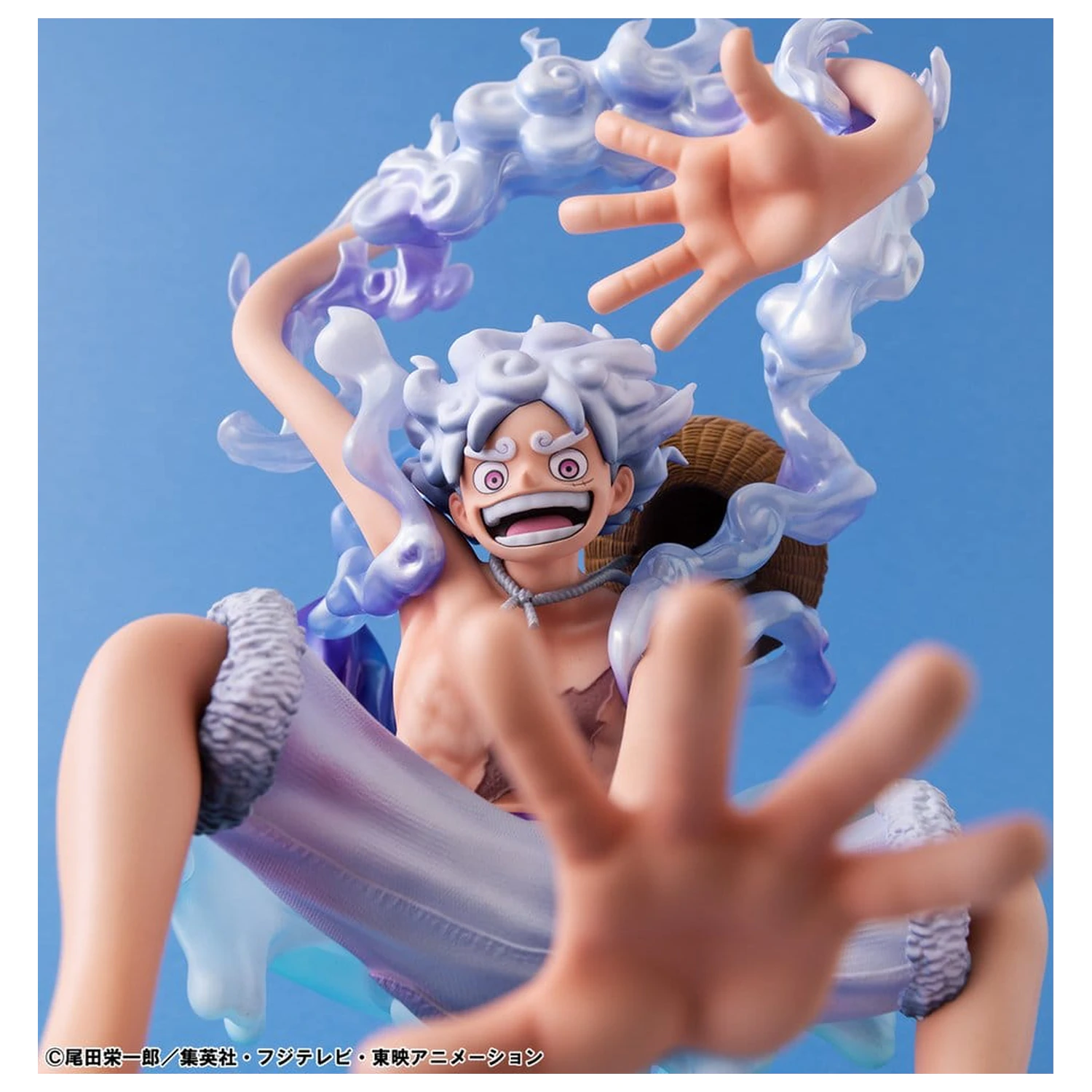 One Piece Portrait.Of.Pirates PVC figura "Evolutionary History" Monkey D. Luffy "Gear Fifth" 26 cm fotografija izdelka