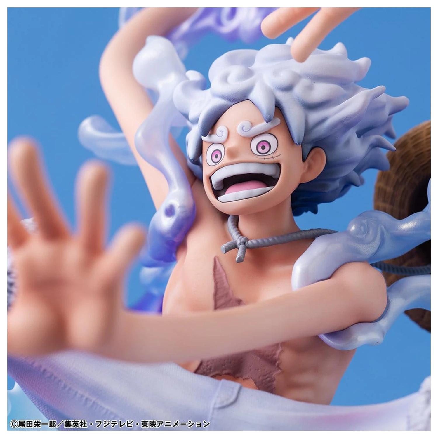 One Piece Portrait.Of.Pirates PVC figura "Evolutionary History" Monkey D. Luffy "Gear Fifth" 26 cm fotografija izdelka