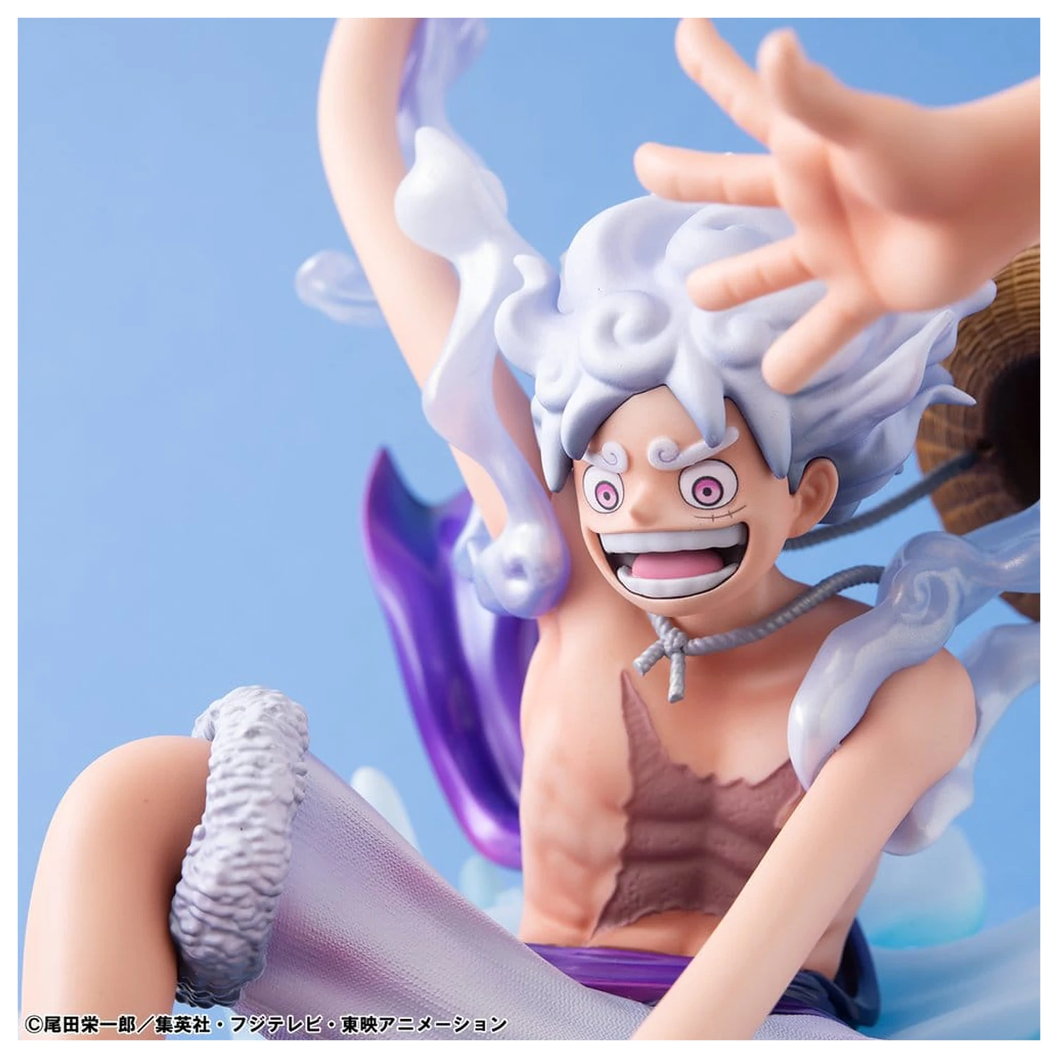One Piece Portrait.Of.Pirates PVC figura "Evolutionary History" Monkey D. Luffy "Gear Fifth" 26 cm fotografija izdelka