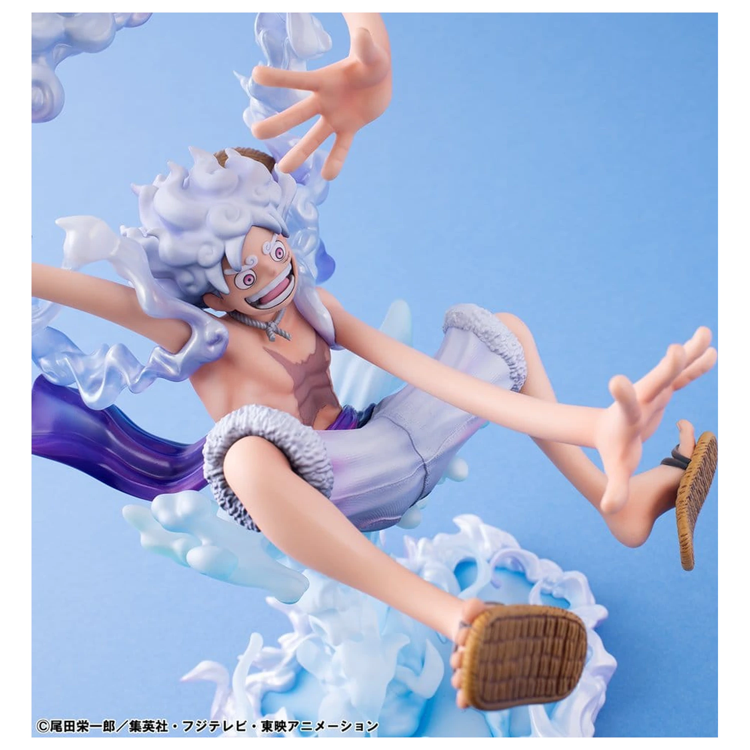 One Piece Portrait.Of.Pirates PVC figura "Evolutionary History" Monkey D. Luffy "Gear Fifth" 26 cm fotografija izdelka