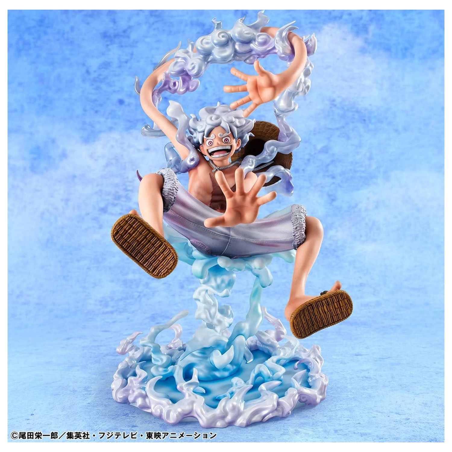 One Piece Portrait.Of.Pirates PVC figura "Evolutionary History" Monkey D. Luffy "Gear Fifth" 26 cm fotografija izdelka