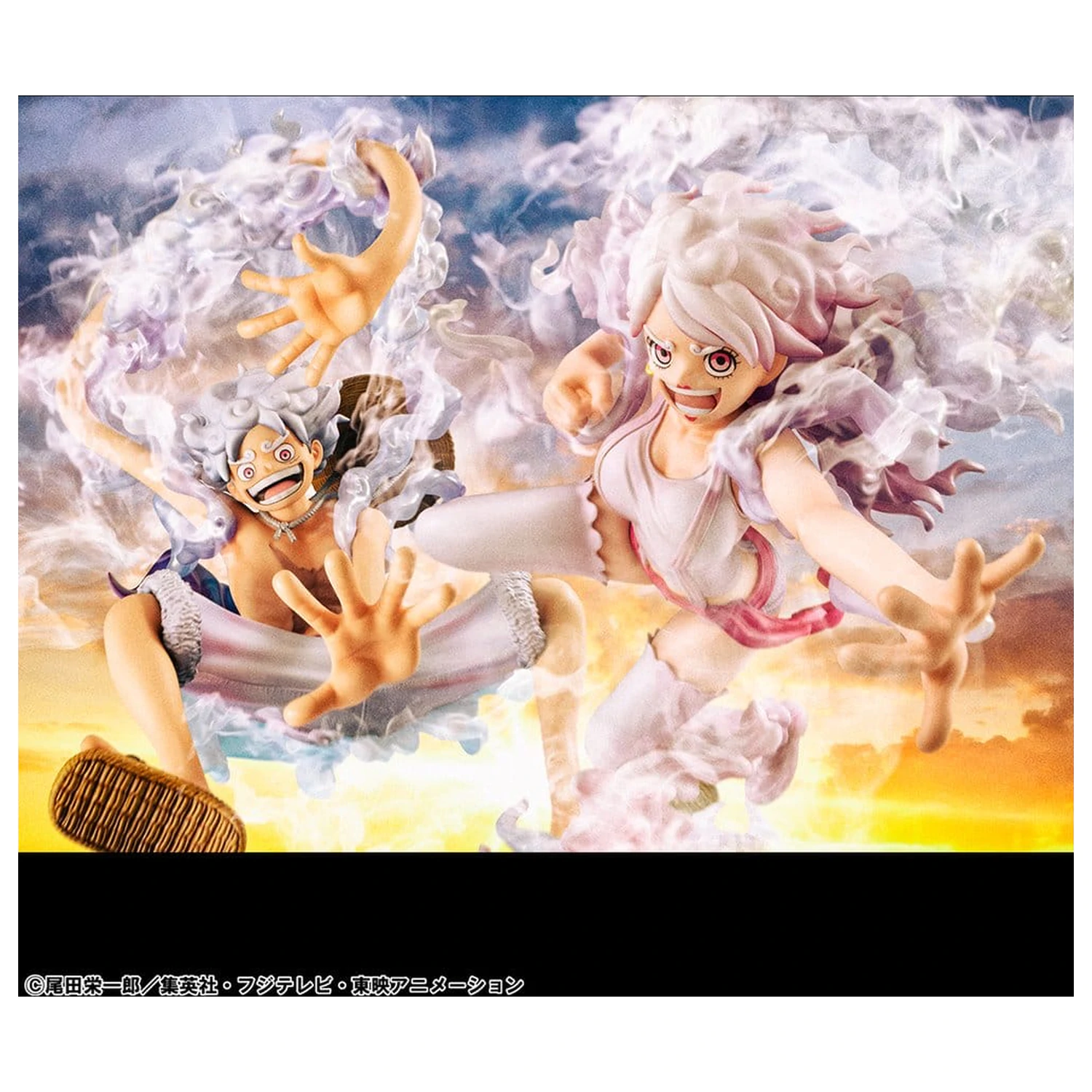 One Piece Portrait.Of.Pirates PVC figura "Evolutionary History" Monkey D. Luffy "Gear Fifth" 26 cm fotografija izdelka
