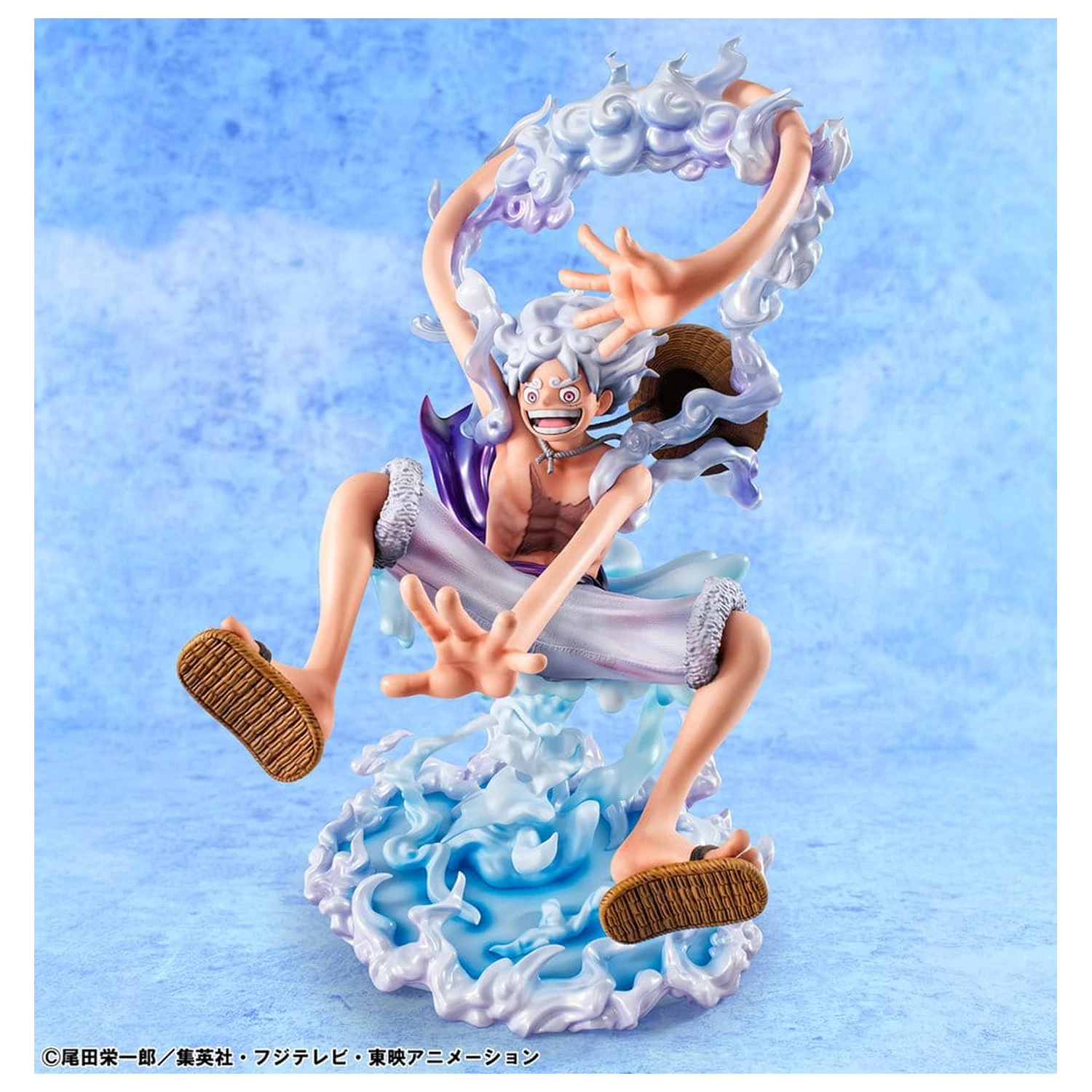 One Piece Portrait.Of.Pirates PVC figura "Evolutionary History" Monkey D. Luffy "Gear Fifth" 26 cm fotografija izdelka