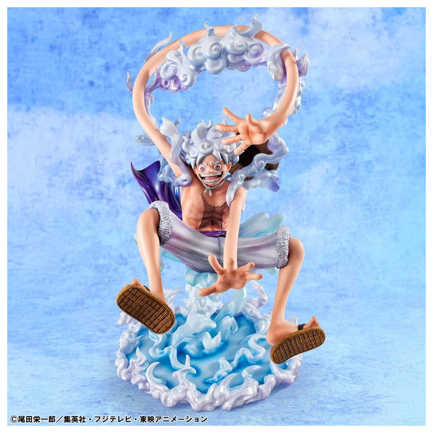 One Piece Portrait.Of.Pirates PVC figura "Evolutionary History" Monkey D. Luffy "Gear Fifth" 26 cm fotografija izdelka