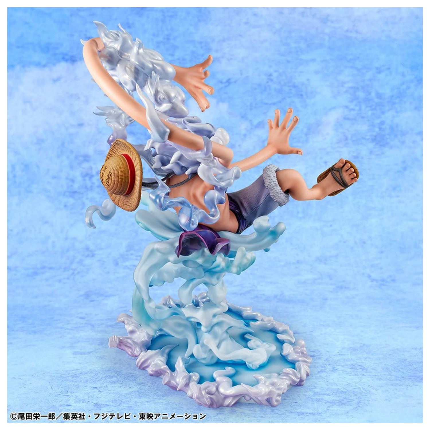 One Piece Portrait.Of.Pirates PVC figura "Evolutionary History" Monkey D. Luffy "Gear Fifth" 26 cm fotografija izdelka