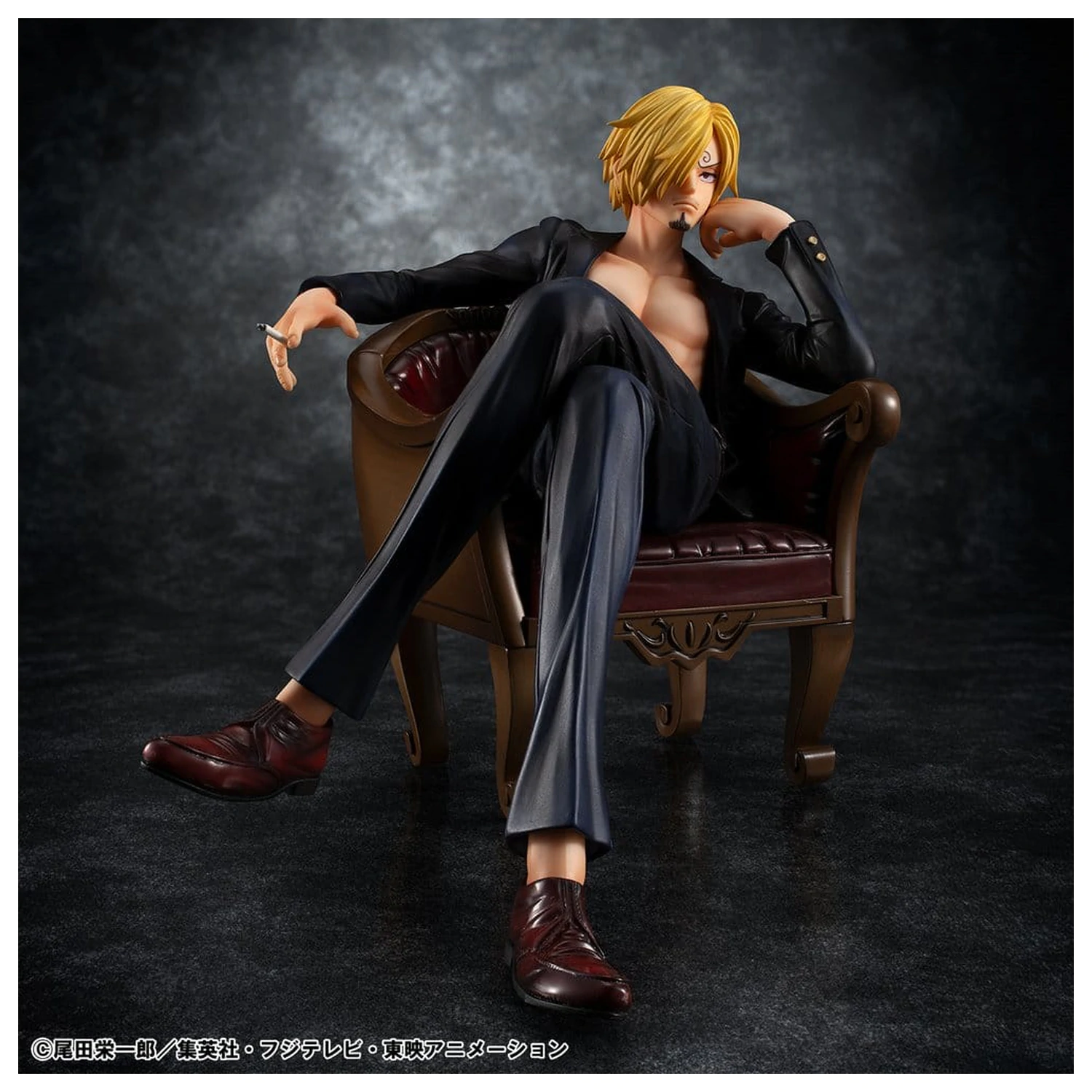 One Piece Portret.Piratov "S.O.C" PVC figurica Sanji Ver.R 14 cm fotografija izdelka