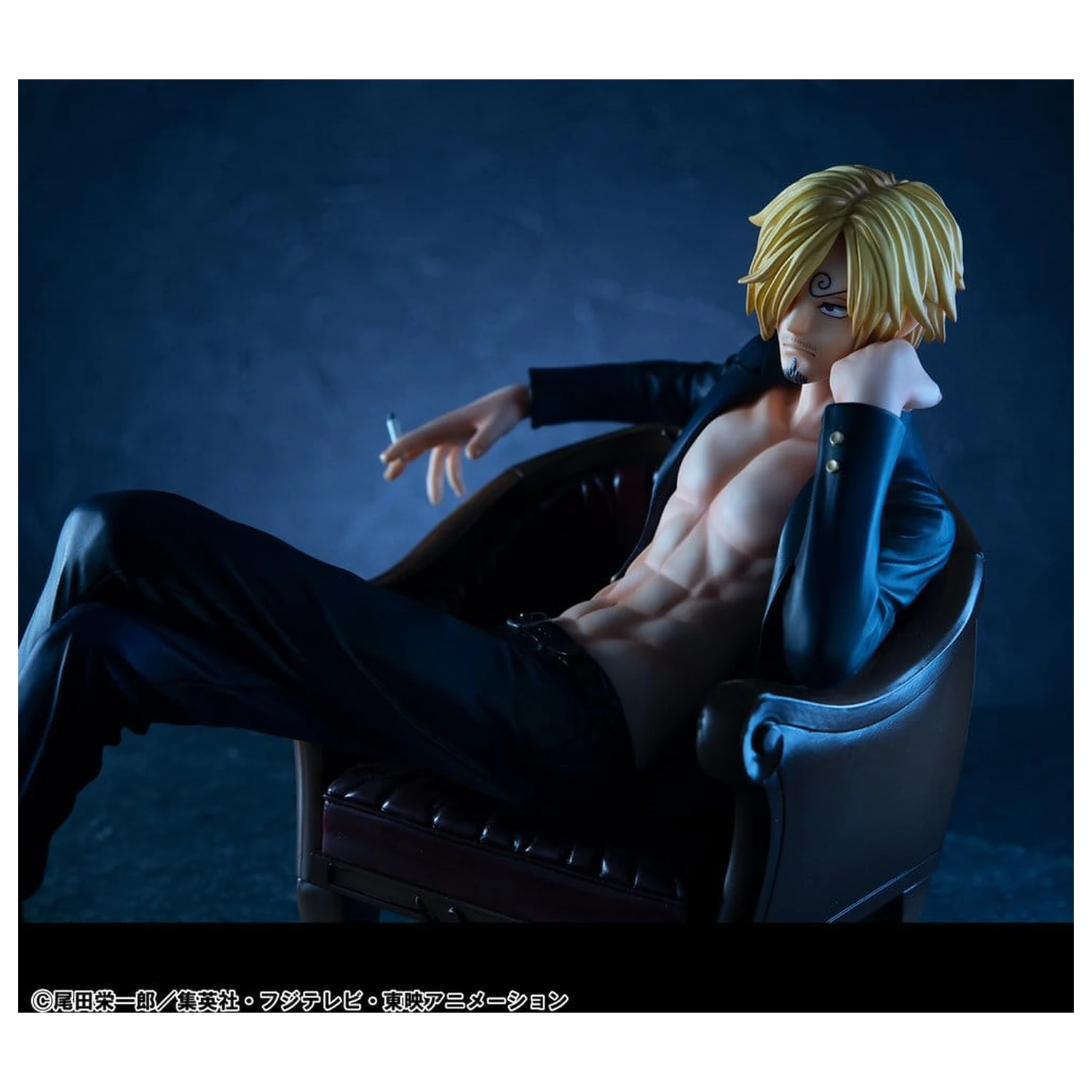 One Piece Portret.Piratov "S.O.C" PVC figurica Sanji Ver.R 14 cm fotografija izdelka