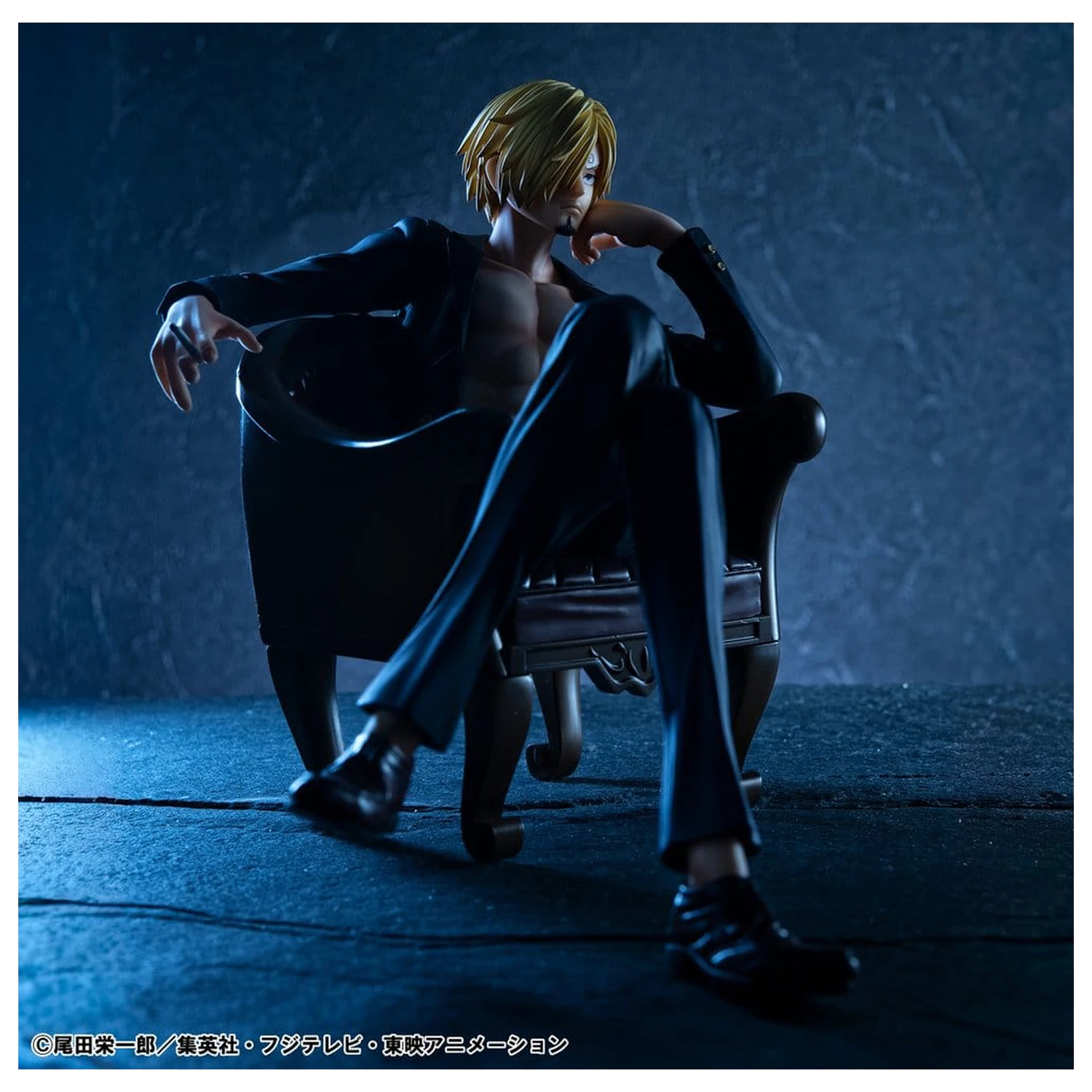 One Piece Portret.Piratov "S.O.C" PVC figurica Sanji Ver.R 14 cm fotografija izdelka