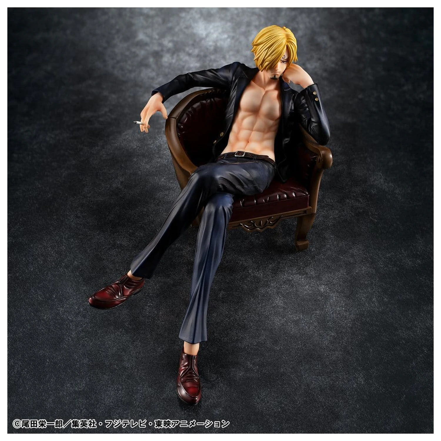 One Piece Portret.Piratov "S.O.C" PVC figurica Sanji Ver.R 14 cm fotografija izdelka