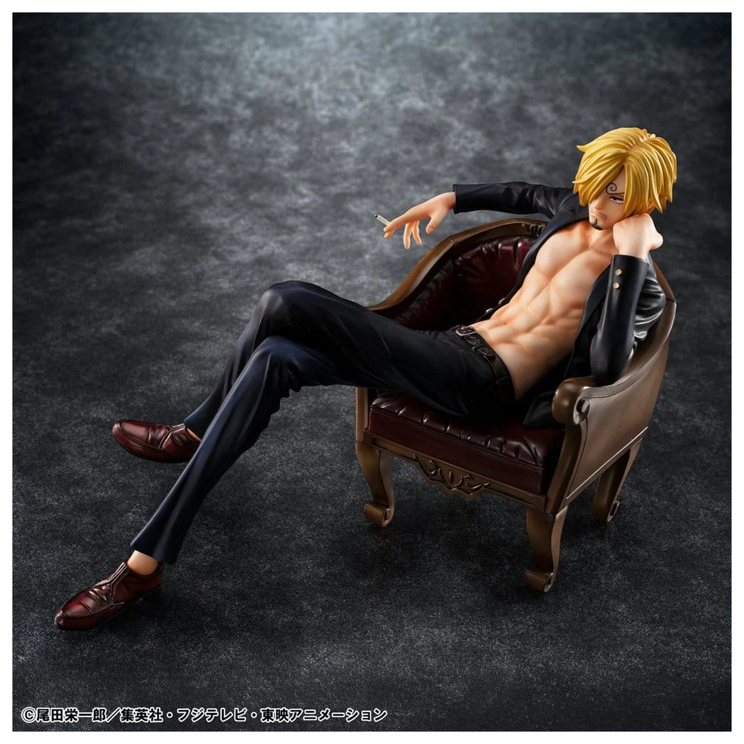 One Piece Portret.Piratov "S.O.C" PVC figurica Sanji Ver.R 14 cm fotografija izdelka