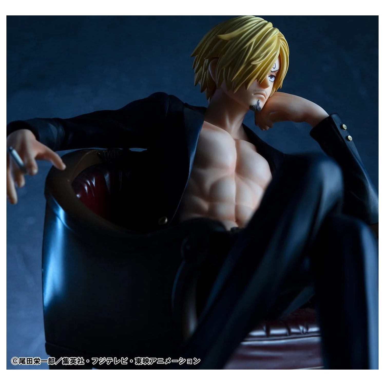One Piece Portret.Piratov "S.O.C" PVC figurica Sanji Ver.R 14 cm fotografija izdelka