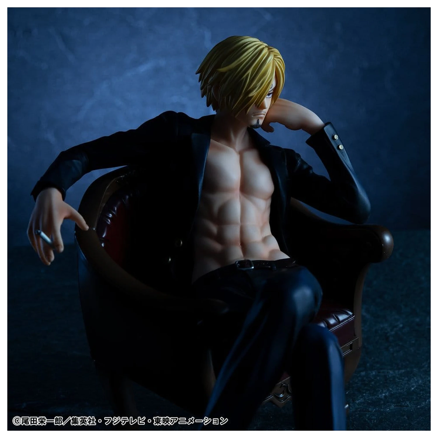 One Piece Portret.Piratov "S.O.C" PVC figurica Sanji Ver.R 14 cm fotografija izdelka