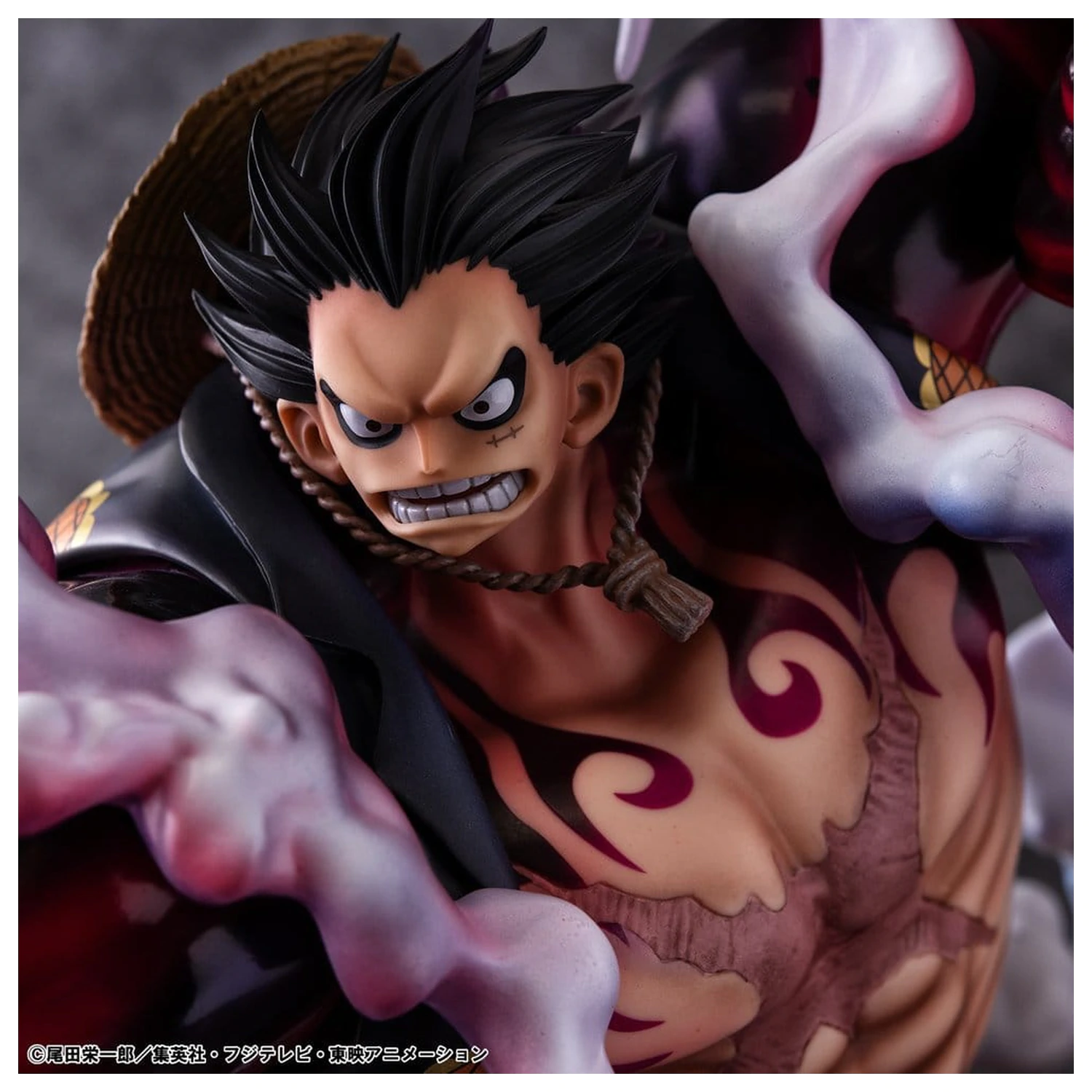 One Piece Portrait.Of.Pirates SA-Maximum PVC figura Monkey D. Luffy Gear 4 Bounce-Man 10th Limited Ver. 30 cm fotografija izdelka