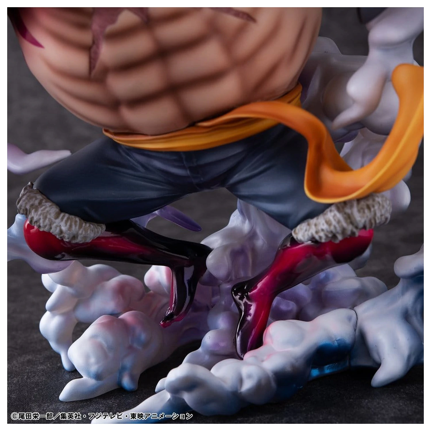 One Piece Portrait.Of.Pirates SA-Maximum PVC figura Monkey D. Luffy Gear 4 Bounce-Man 10th Limited Ver. 30 cm fotografija izdelka