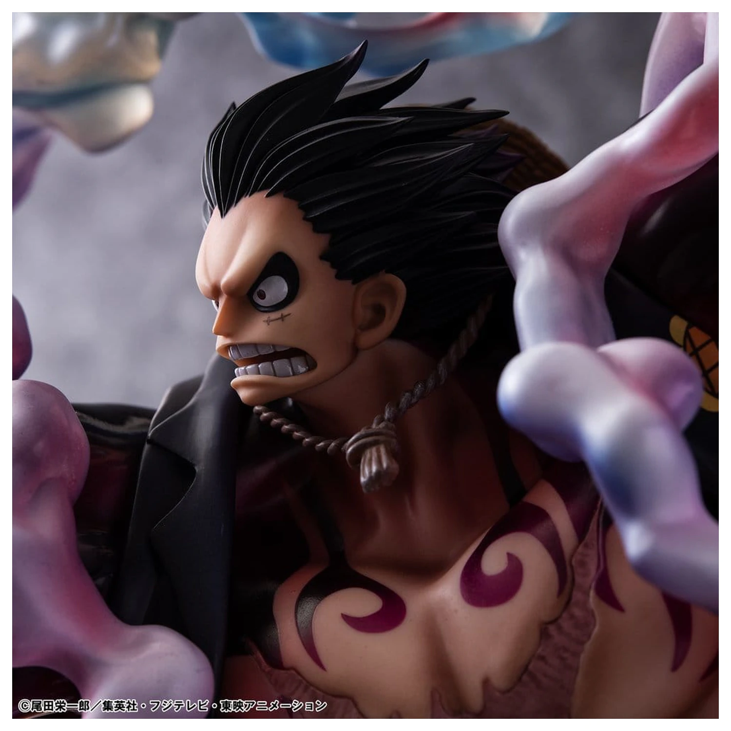 One Piece Portrait.Of.Pirates SA-Maximum PVC figura Monkey D. Luffy Gear 4 Bounce-Man 10th Limited Ver. 30 cm fotografija izdelka