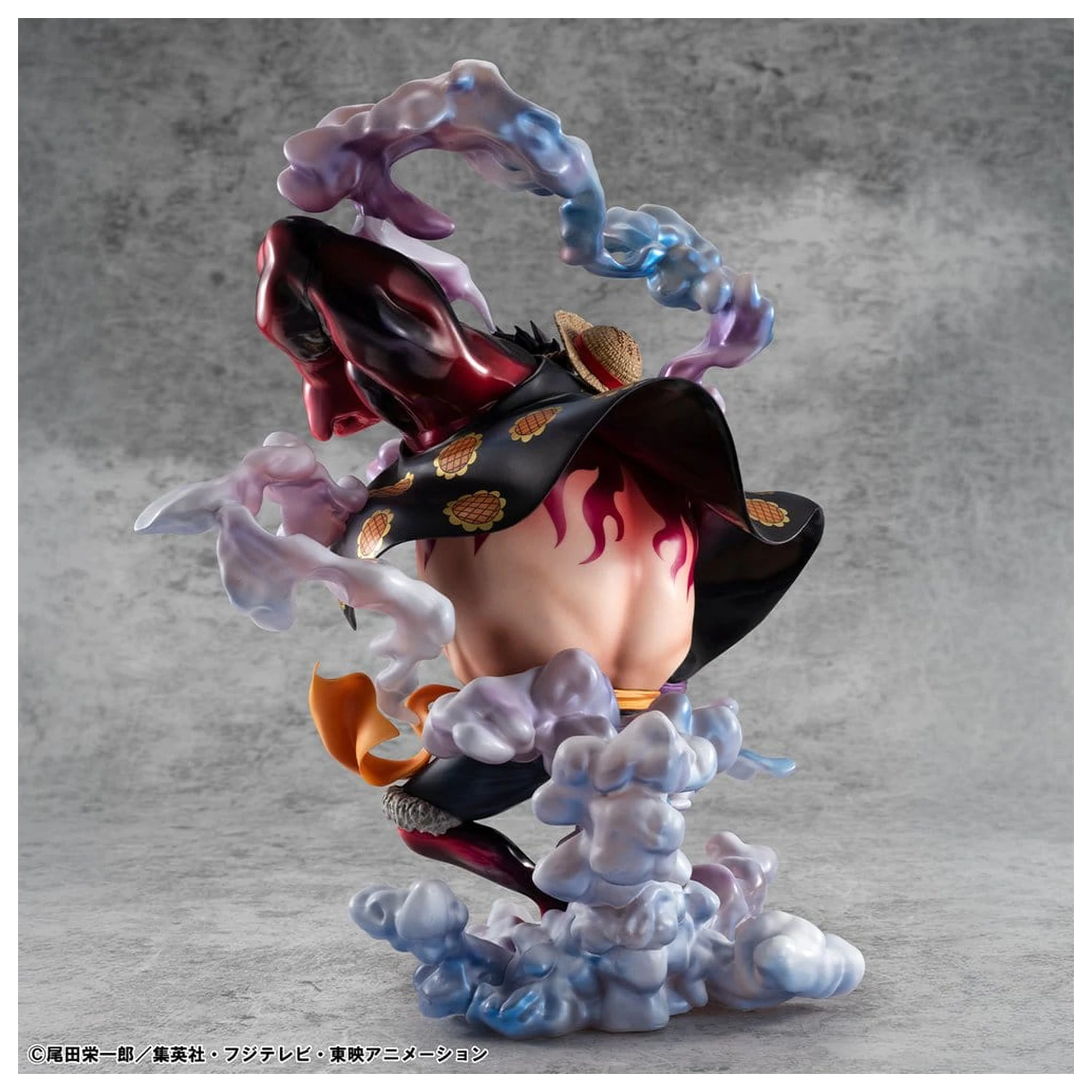 One Piece Portrait.Of.Pirates SA-Maximum PVC figura Monkey D. Luffy Gear 4 Bounce-Man 10th Limited Ver. 30 cm fotografija izdelka