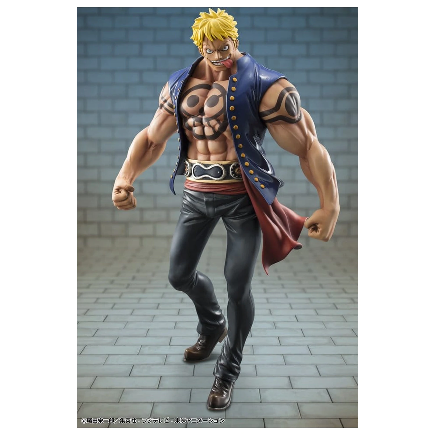 One Piece Portrait.Of.Pirates "Sailing Again" PVC figura Bellamy the Hyena 25 cm (Limited Repeat) fotografija izdelka