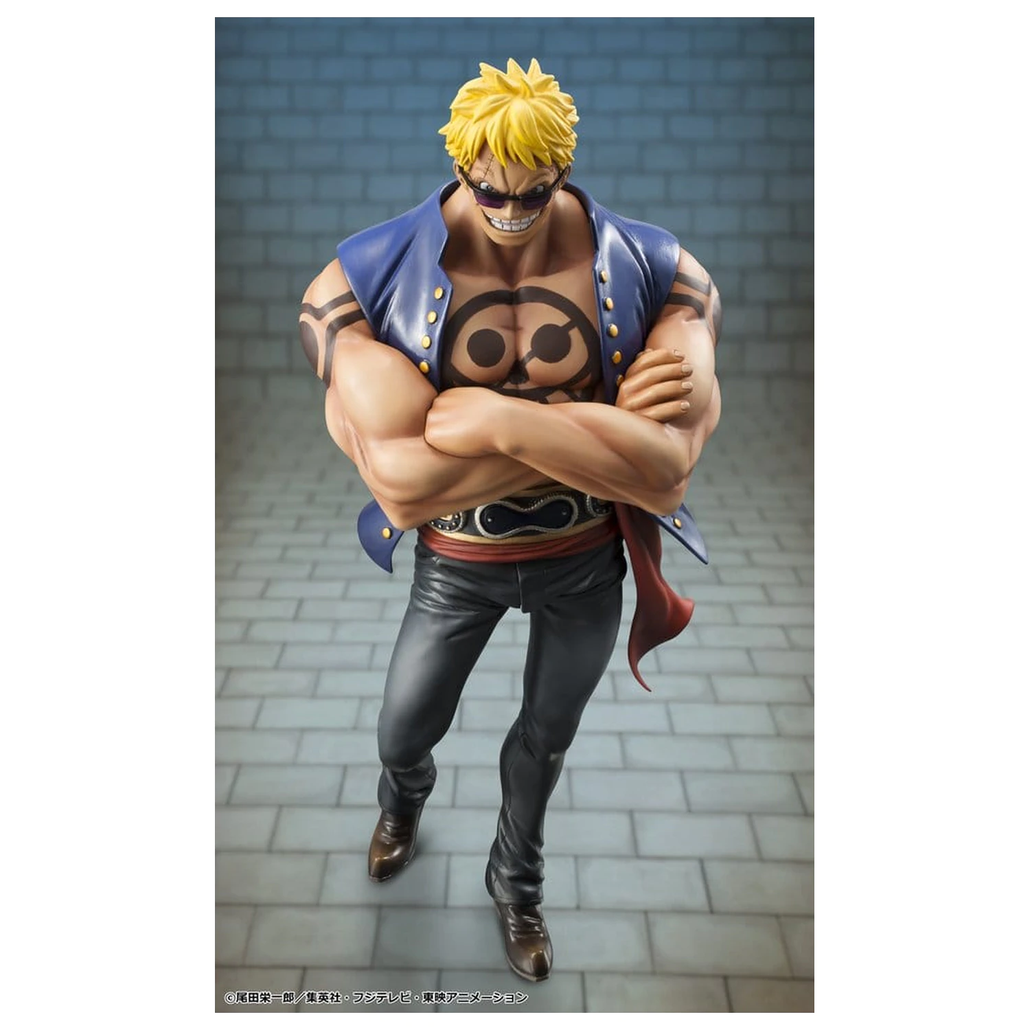 One Piece Portrait.Of.Pirates "Sailing Again" PVC figura Bellamy the Hyena 25 cm (Limited Repeat) fotografija izdelka