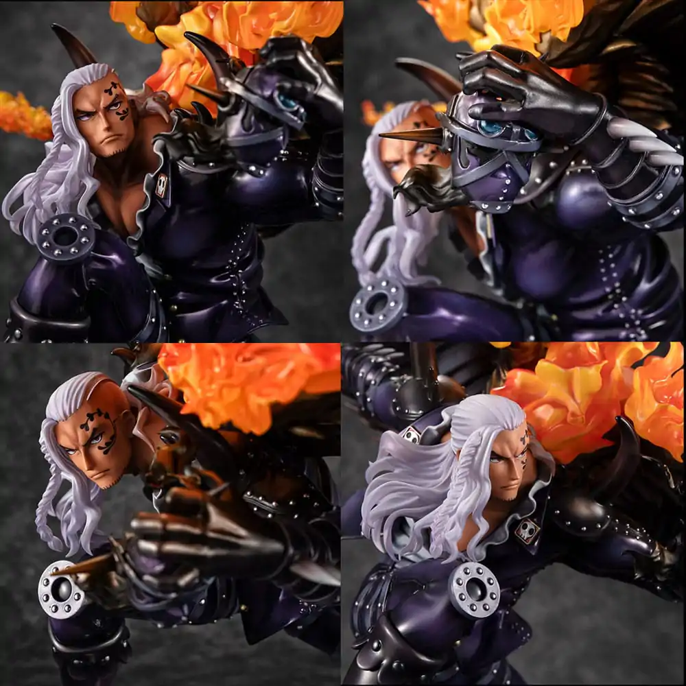 One Piece Portrait Of Pirates WA-MAXIMUM PVC Kip Beasts Pirates All-Stars King 33 cm fotografija izdelka