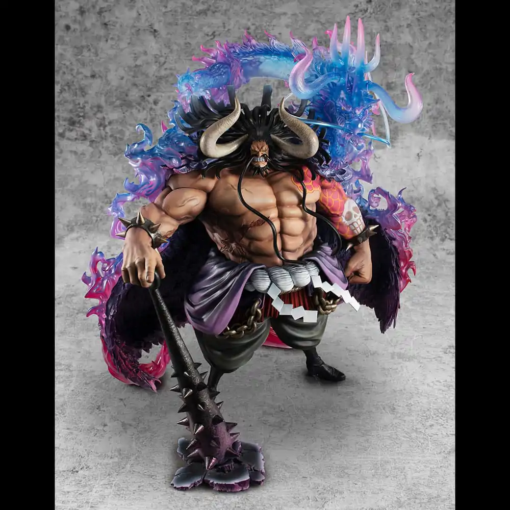 One Piece Portrait Of Pirates WA-MAXIMUM PVC Kip Kaido the Beast (Super limited reprint) 38 cm fotografija izdelka