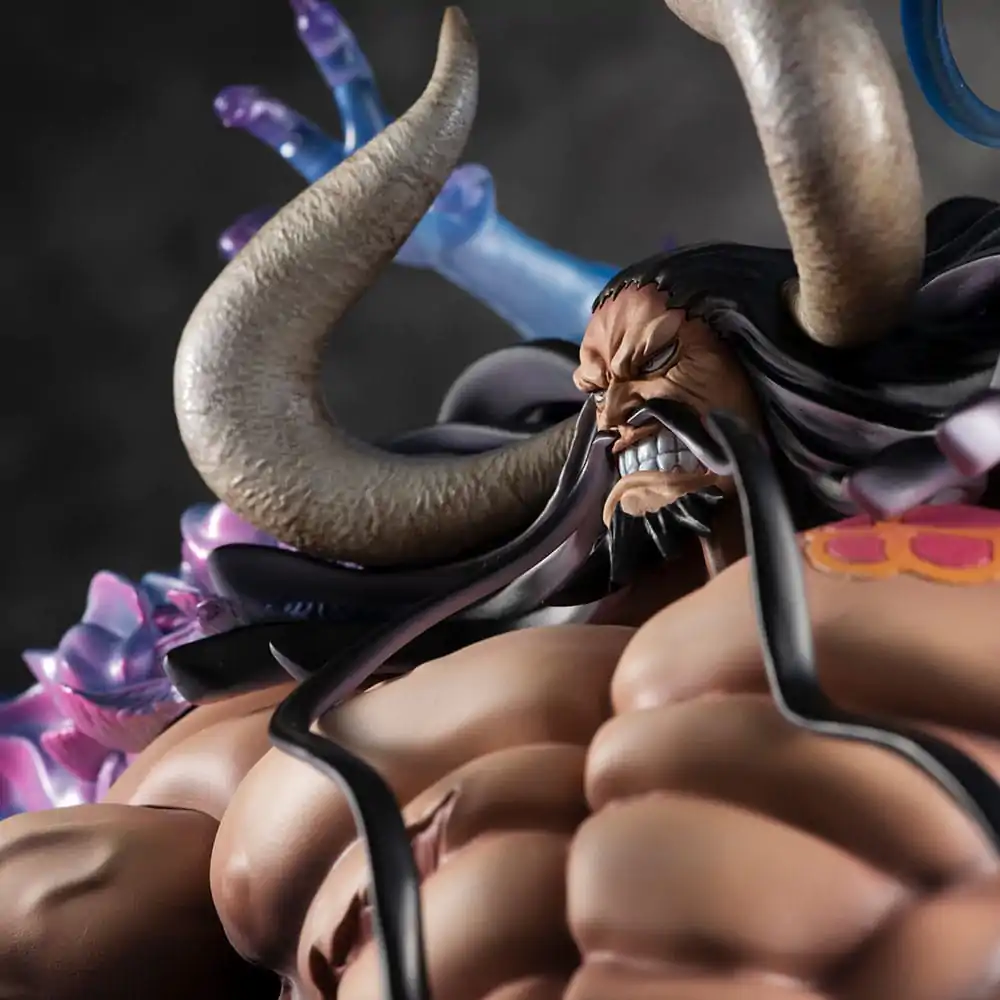 One Piece Portrait Of Pirates WA-MAXIMUM PVC Kip Kaido the Beast (Super limited reprint) 38 cm fotografija izdelka