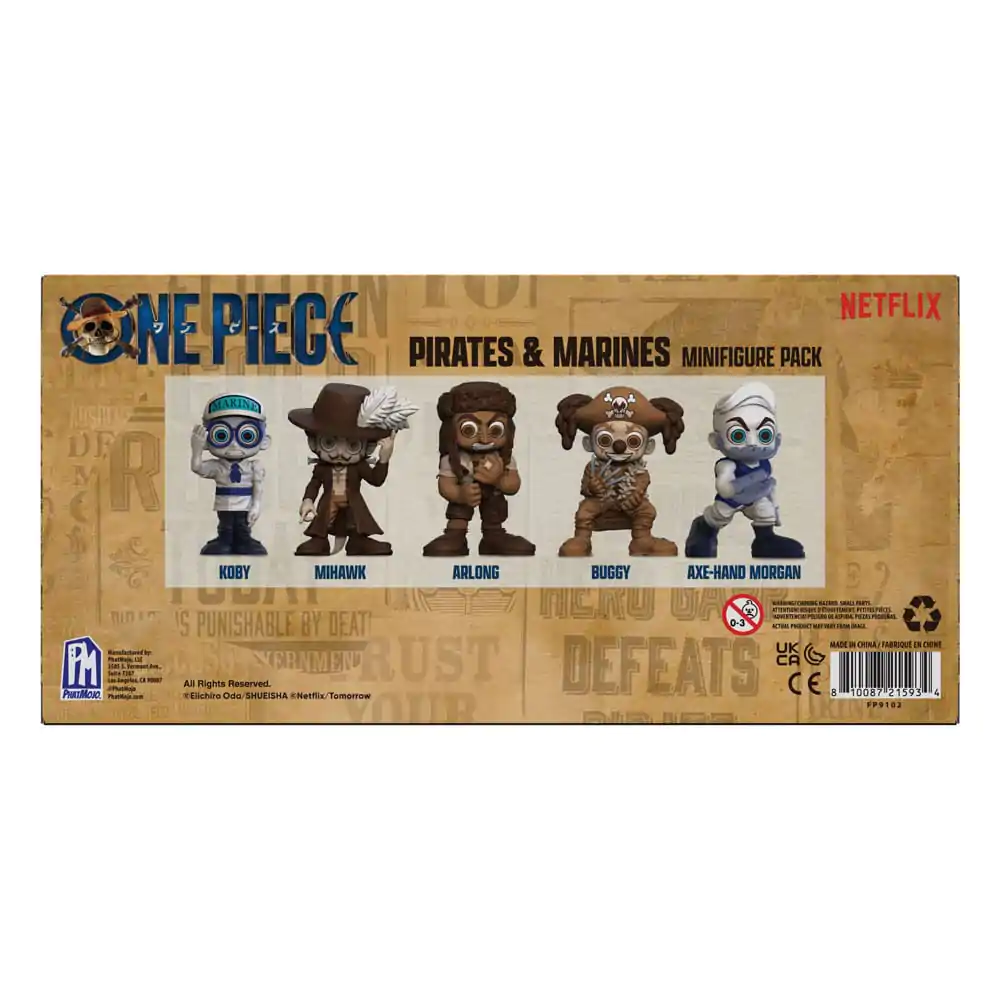 Set Mini figur One Piece Prates & Marines 6 cm fotografija izdelka