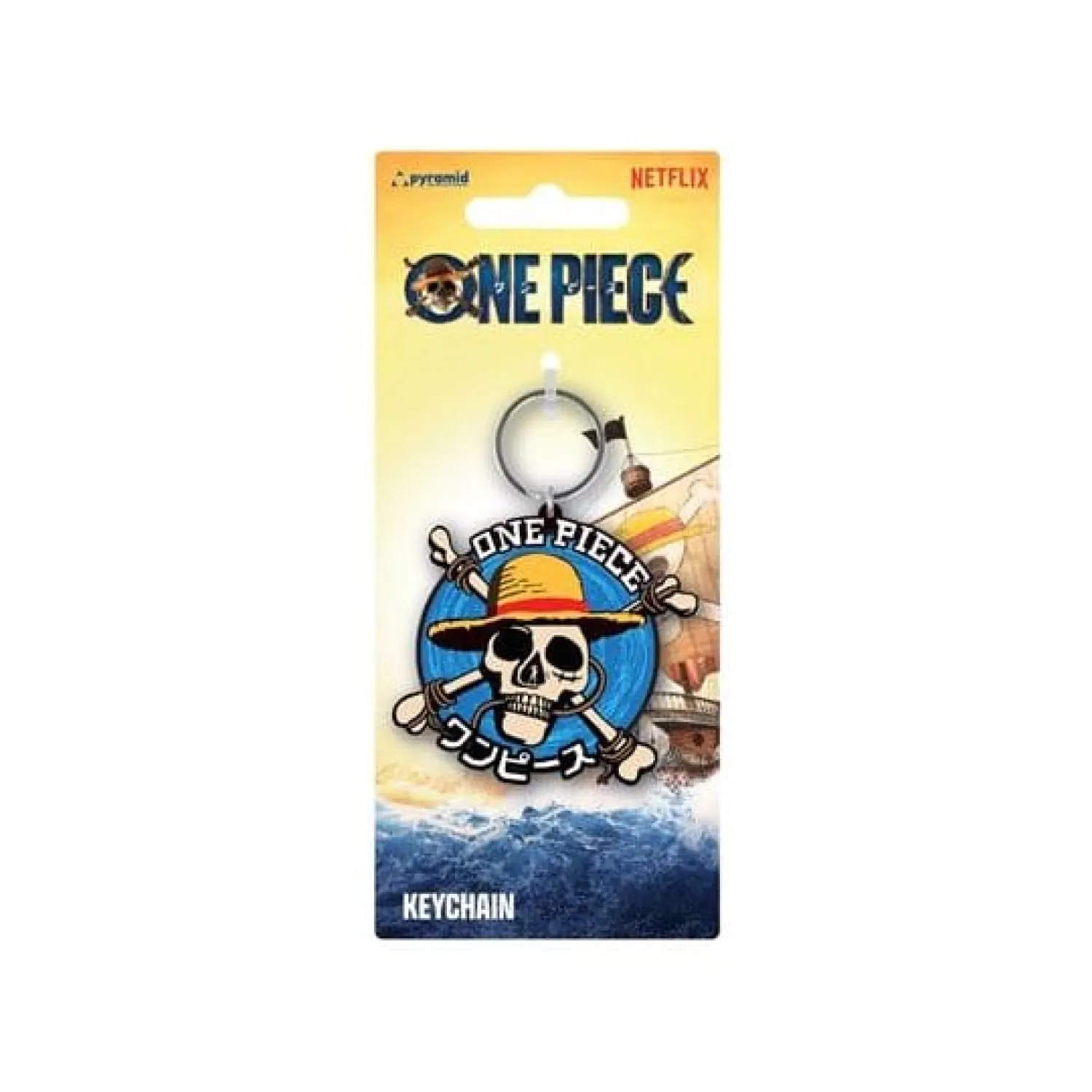 One Piece PVC obesek za ključe Live Action Straw Hat Crew Icon fotografija izdelka
