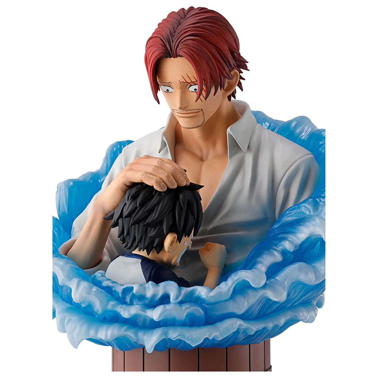 One Piece Red Hair Pirates Shanks & Luffy figura 15cm fotografija izdelka